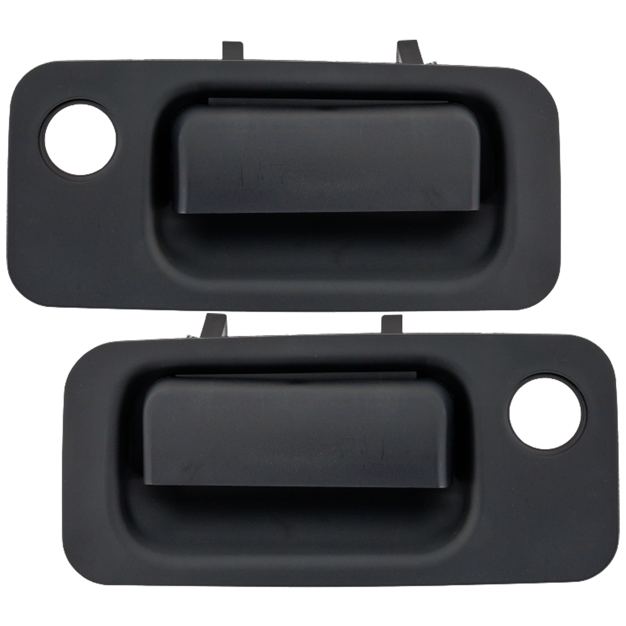 AM RANGER 07-22 FRONT EXTERIOR DOOR HANDLE RH AND LH Textured Black w Keyhole SKU SET RF46250013 OEM 5L551022400AB5YY 5L551022401AB