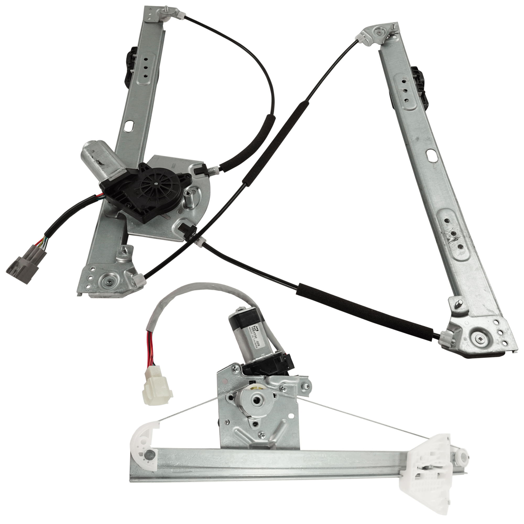 AM ESCAPE 13-19 FRONT AND REAR WINDOW REGULATOR LH Power w Motor w One Touch Open Close Type SKU SET RF46290022 Partslink FO1350194 FO1550139 OEM CJ5Z7823201D DM5Z7827001E CJ5Z