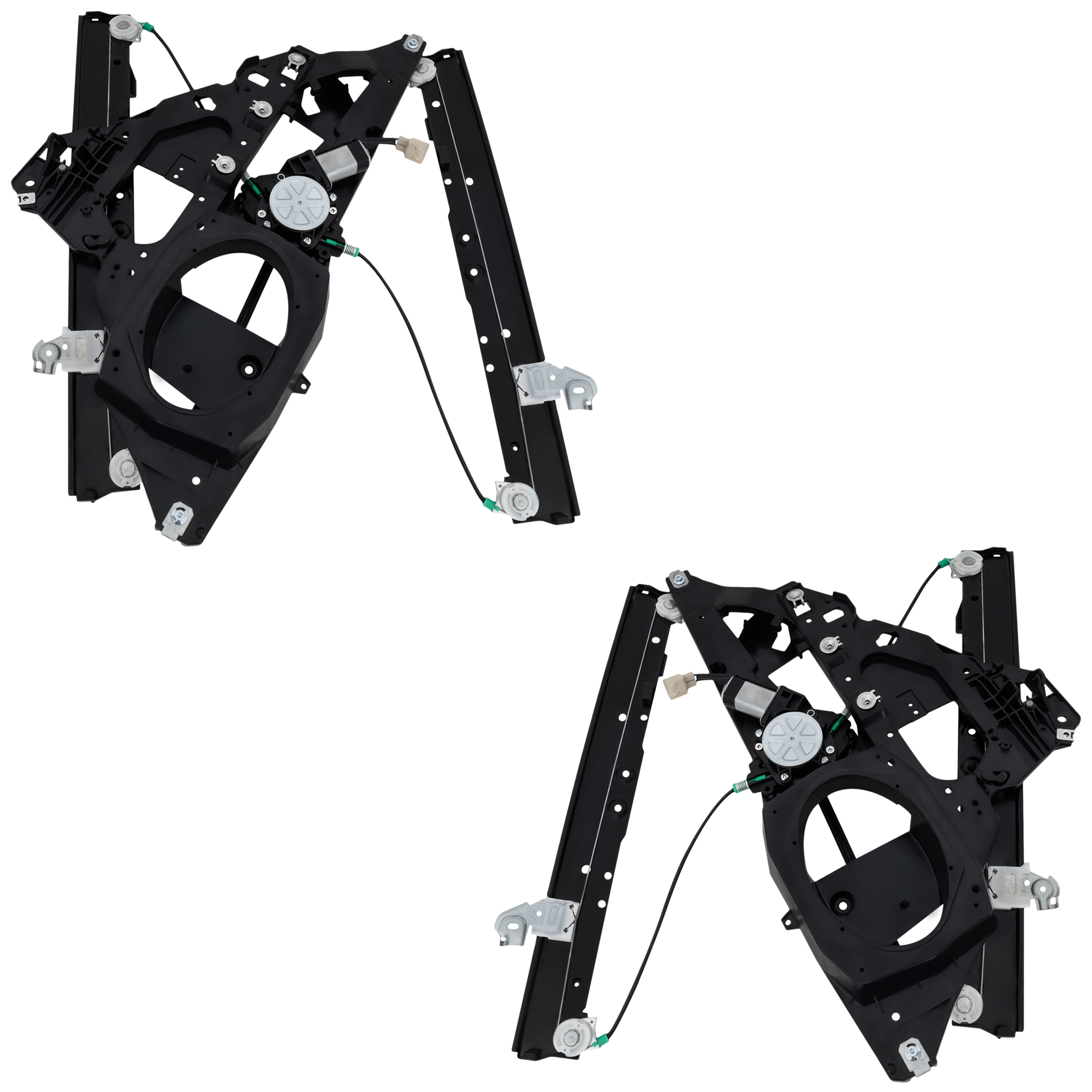 AM EXPEDITION NAVIGATOR 03-06 FRONT WINDOW REGULATOR RH AND LH Power w Motor SKU SET RF46290027 Partslink FO1351182 FO1350182 OEM 6L1Z7823208AA 6L1Z7823209AA
