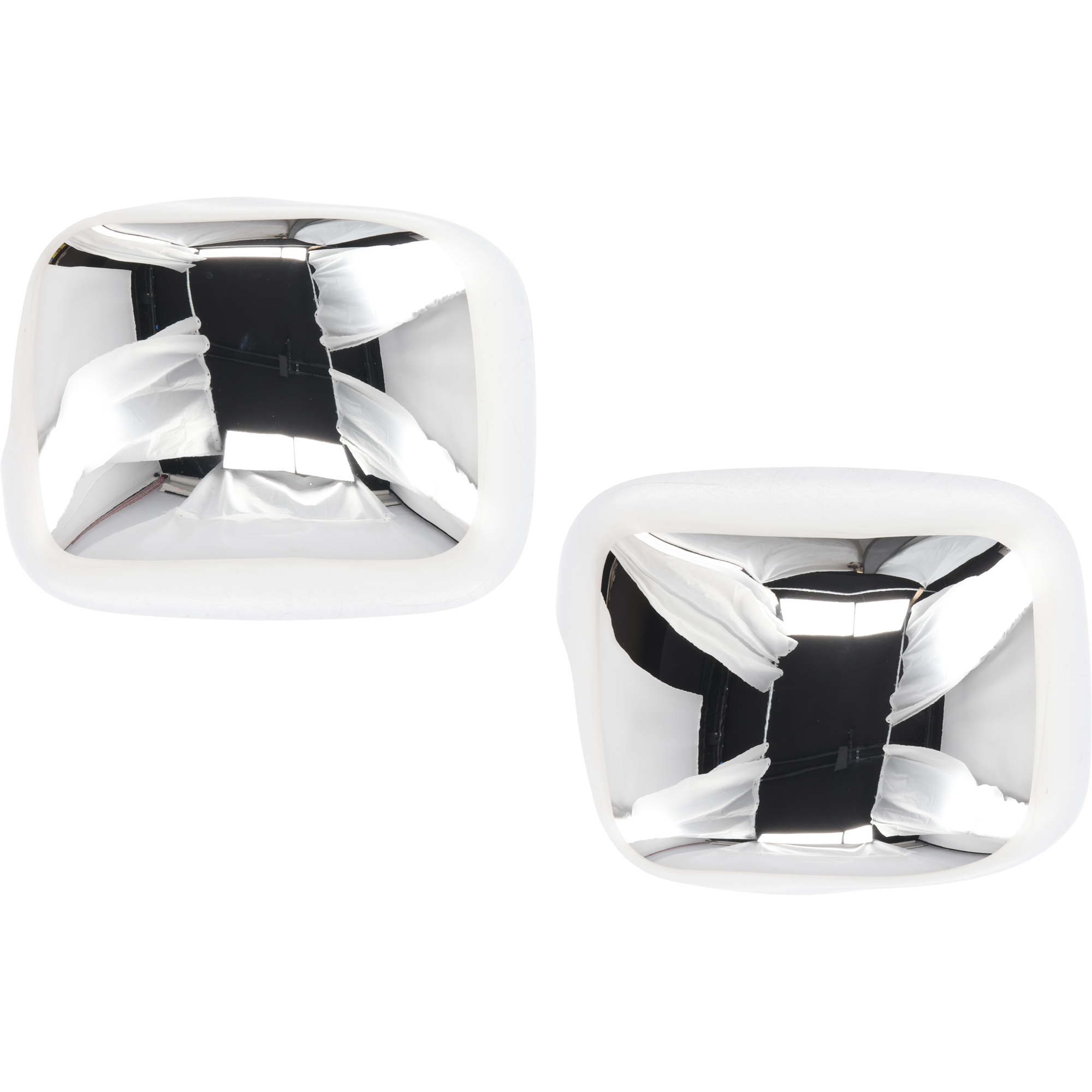 AM FREIGHTLINER CASCADIA 18-24 MIRROR COVER RH AND LH Chrome SKU SET RF47170029 HD OEM Heavy Duty