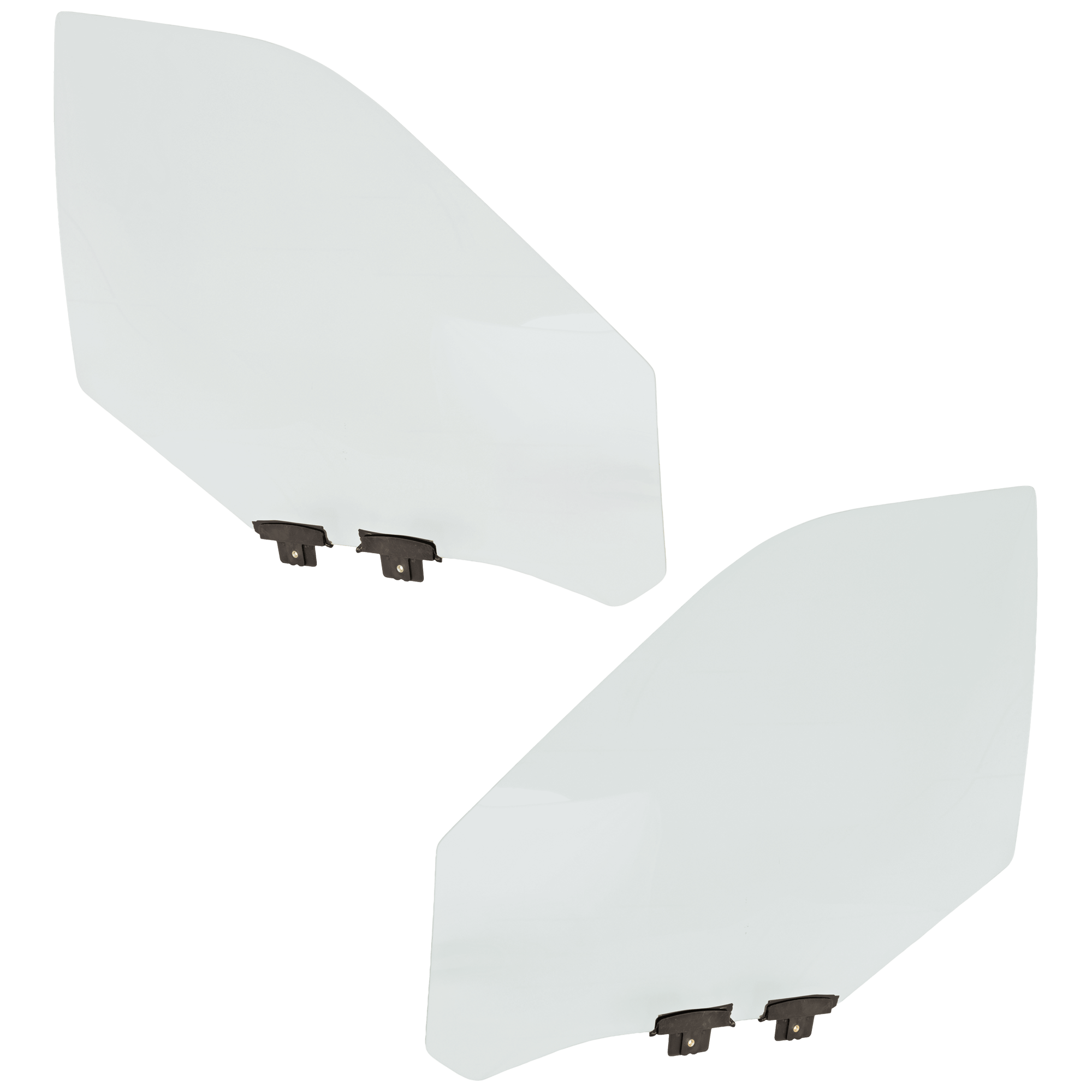 AM FORD EXPLORER 11-17 FRONT DOOR GLASS RH AND LH Green Tint w Solar Clip Base Model SKU SET RF48010037 OEM BB5Z7821410B BB5Z7821411B
