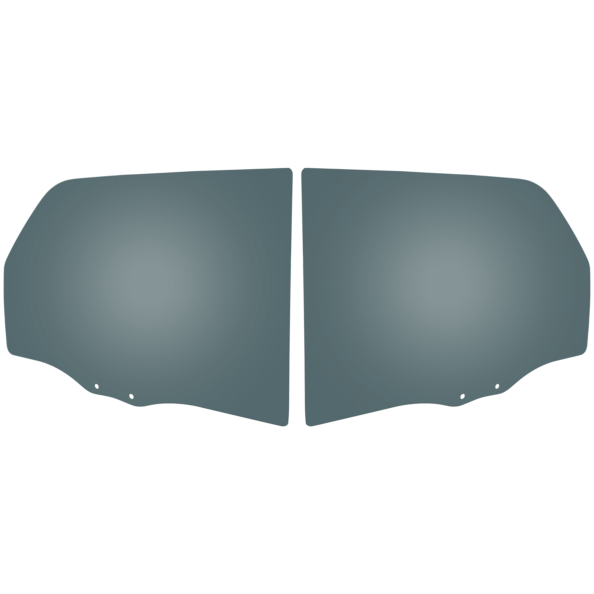 AM FORD ESCAPE 08-12 MERCURY MARINER 08-11 REAR DOOR GLASS RH AND LH Gray Tint Privacy w Solar SKU SET RF48130017 OEM 8L8Z7825712B 8L8Z7825713B