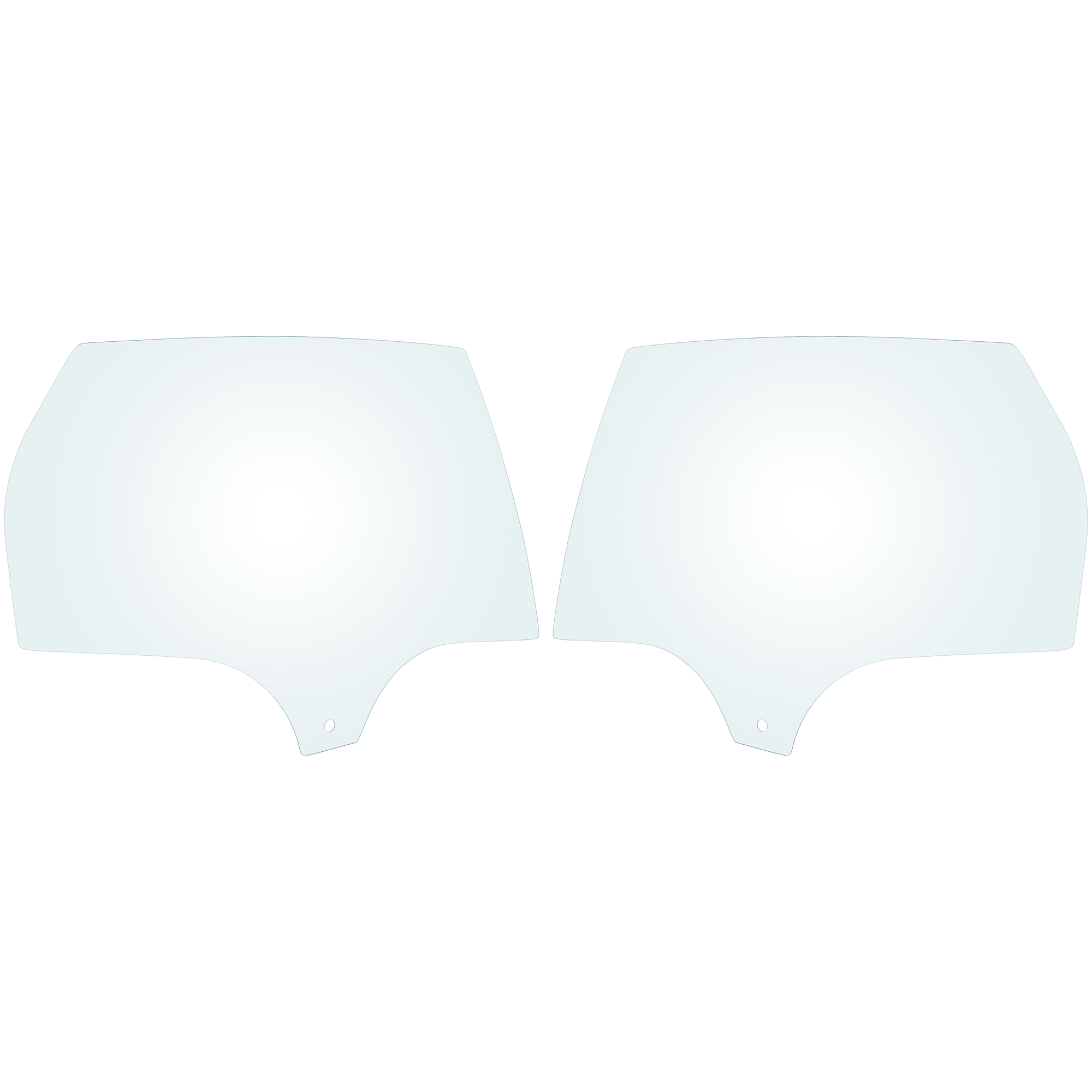 AM FORD FOCUS 12-18 REAR DOOR GLASS RH AND LH Green Tint w Solar SKU SET RF48130029 OEM CP9Z5825712A CP9Z5825713A