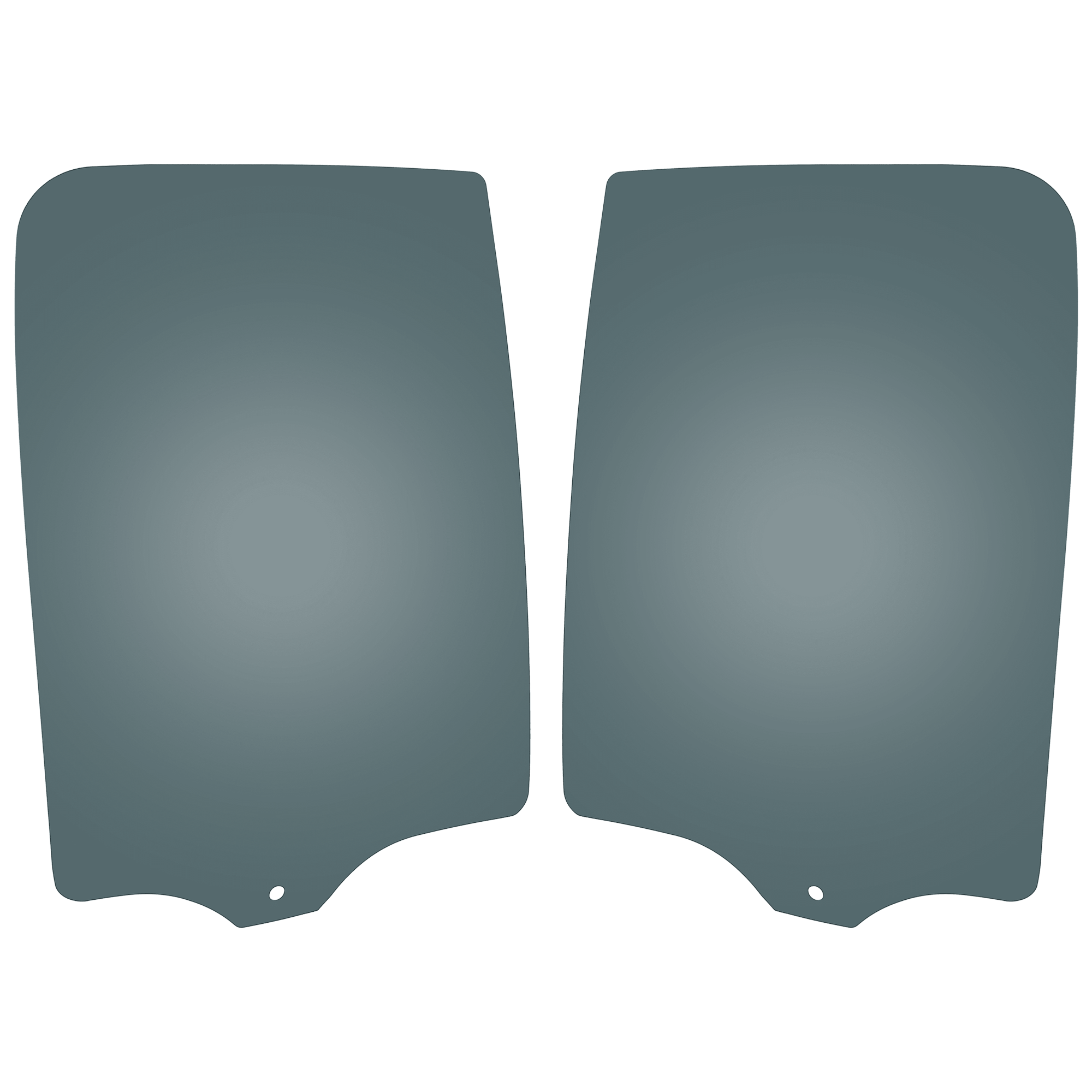 AM FORD SUPER DUTY 15-24 REAR DOOR GLASS RH AND LH Gray Tint Privacy w Solar Extended Cab SKU SET RF48130033 OEM FL3Z1825712A ML3Z1825712D FL3Z