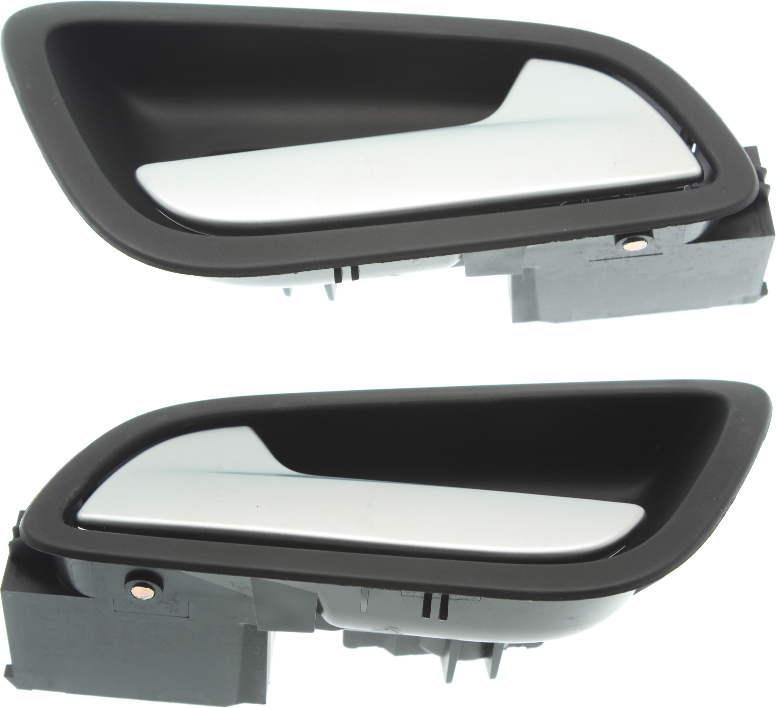 AM CMAX 13-18 ESCAPE 13-19 REAR DOOR HANDLE RH AND LH Inside Silver Lever Black Housing SE SEL Titanium Models SKU SET RF49130011 Partslink FO1553126 OEM CJ5Z7822601BH CJ5Z7822600BH