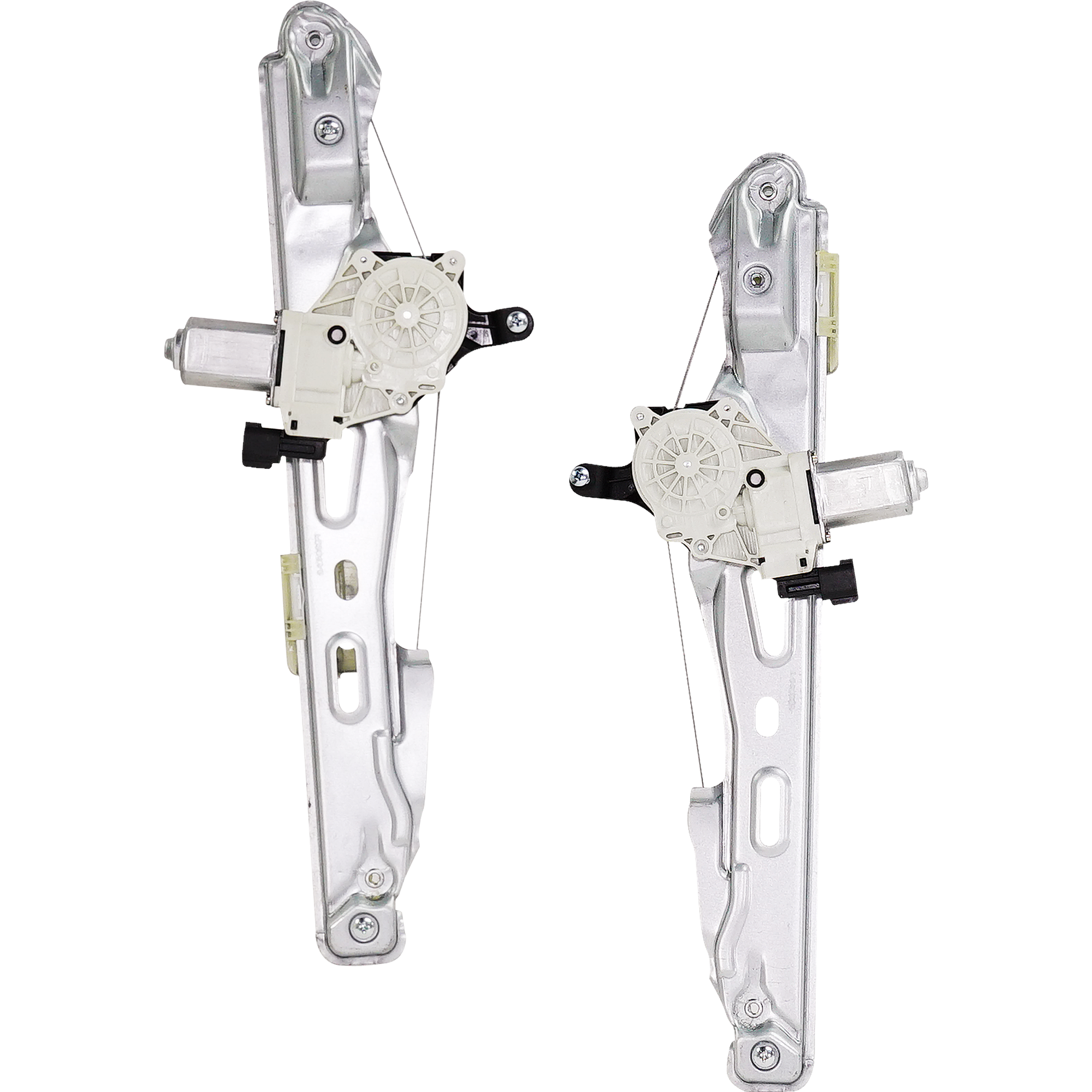 AM TRANSIT CONNECT 14-23 REAR WINDOW REGULATOR RH AND LH Power w Motor w One Touch Open Close SKU SET RF49170007 Partslink FO1550143 FO1551143 OEM DT1Z1727000C DT1Z1727001C
