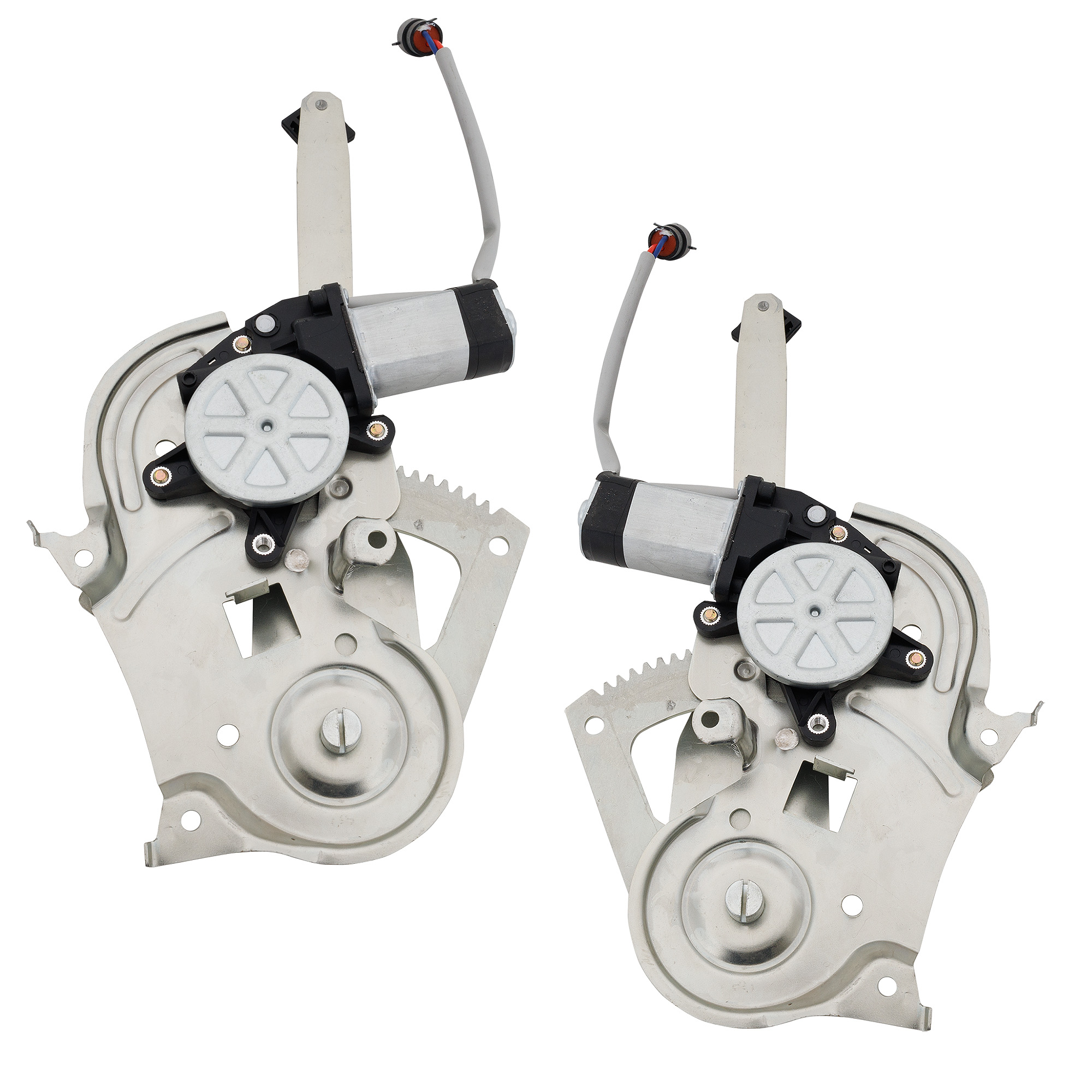 AM EXPLORER 95-01 EXPLORER SPORT TRAC 01-05 MOUNTAINEER 97-01 REAR WINDOW REGULATOR RH AND LH Power w Motor SKU SET RF49170045 Partslink FO1551135 FO1550135 OEM 3L2Z7827008AA PFM 3L2Z7827009A