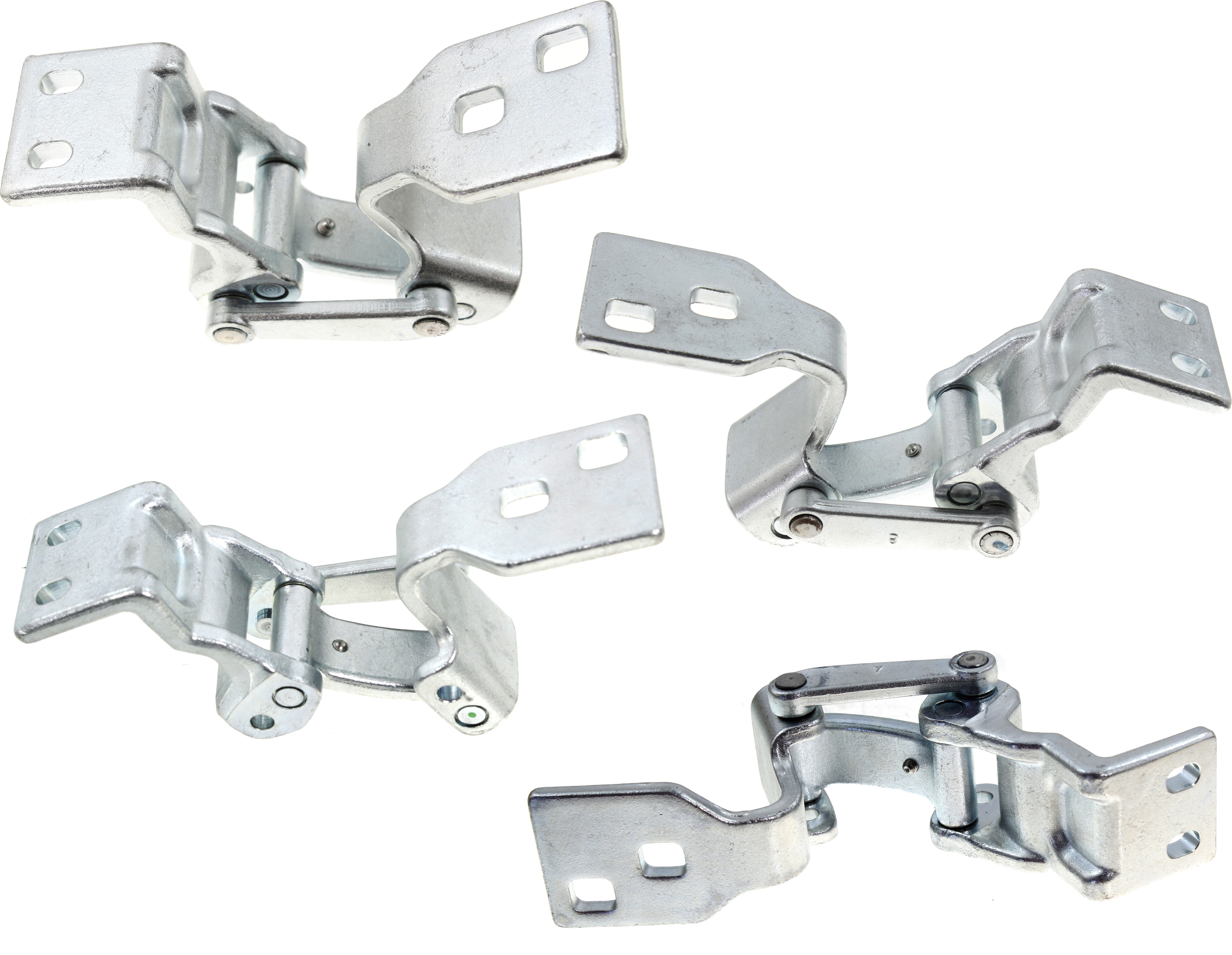 AM TRANSIT CONNECT 10-13 DOOR HINGE Set of 4 Back Door RH and LH Upper and Lower 270 Degree Door Swing SKU SET RF49590001-4 OEM 9T1Z6126800E 9T1Z6126800F 9T1Z