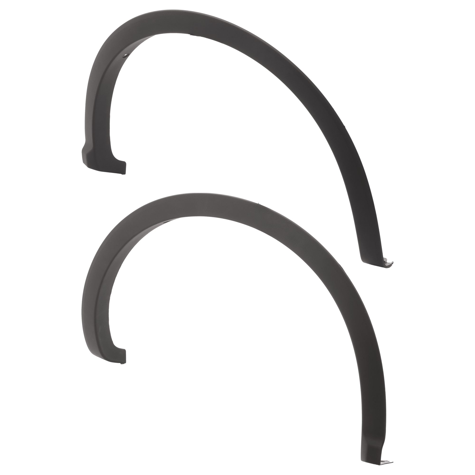 AM RANGER 19-23 REAR WHEEL OPENING MOLDING RH AND LH Textured Black XL XLT Lariat w o Tremor Off Road Package Models CAPA SKU SET RF55390029Q Partslink FO1790130C FO1791130C OEM LB3Z1029038BB LB3Z1029039BB