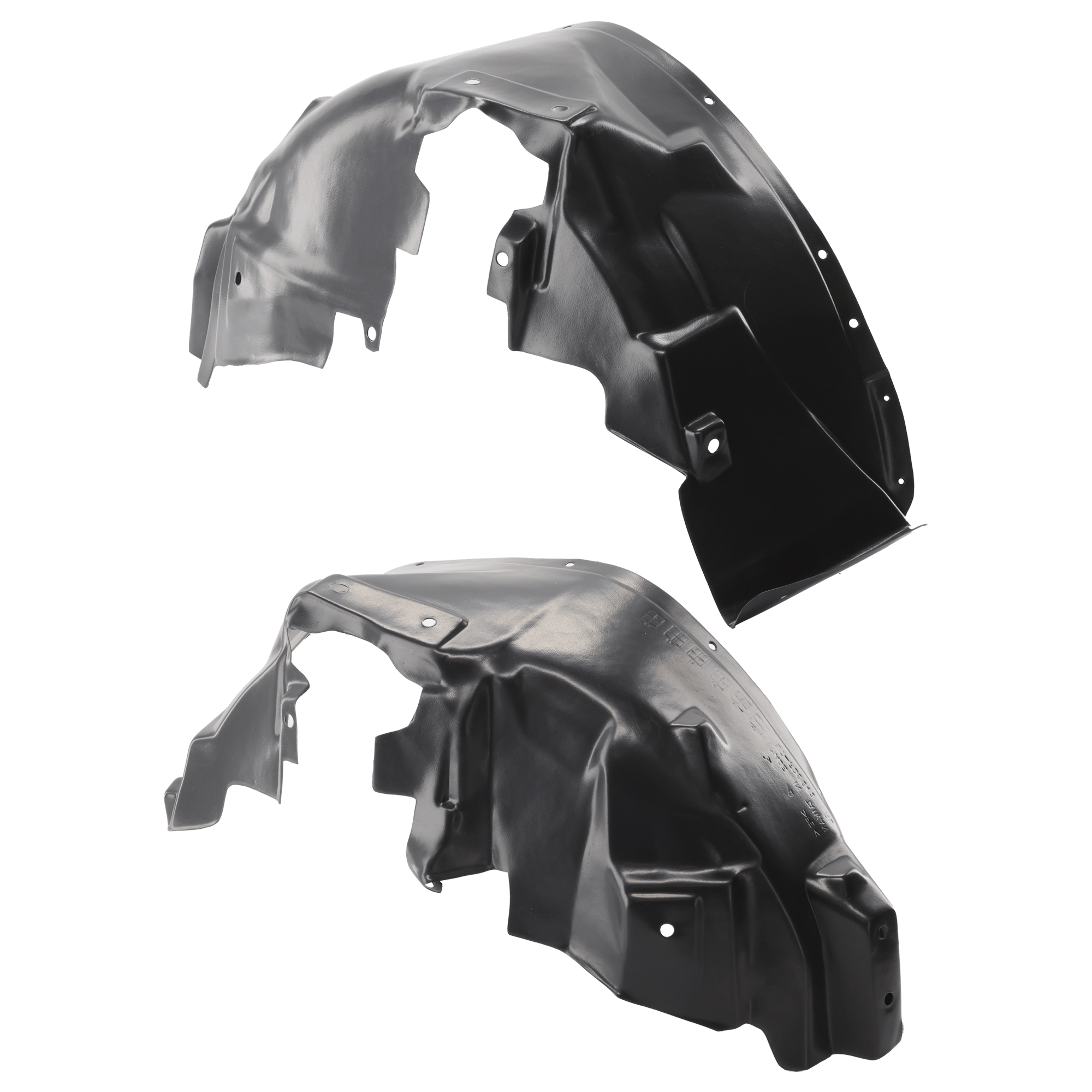 AM MAVERICK 22-24 REAR FENDER LINER RH AND LH Vacuum Form w o Insulation Foam SKU SET RF55430001 Partslink FO1762106 FO1763106 OEM NZ6Z60278B50A NZ6Z60278B51A