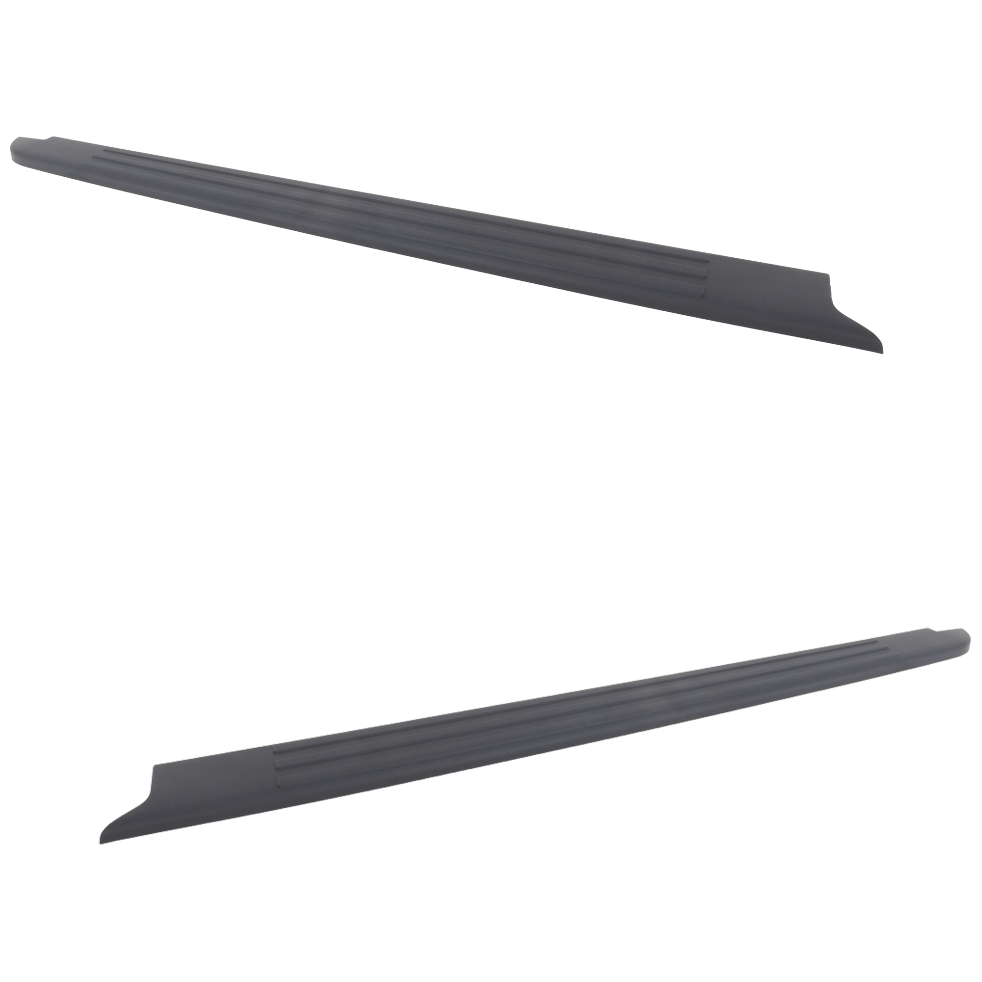 AM F 150-09-14 BEDSIDE MOLDING RH AND LH Textured Black 6 Foot Bed SVT Raptor 10-14 SKU SET RF58150001 Partslink FO1793104 FO1792104 OEM 9L3Z84291A40AC 9L3Z84291A41AC
