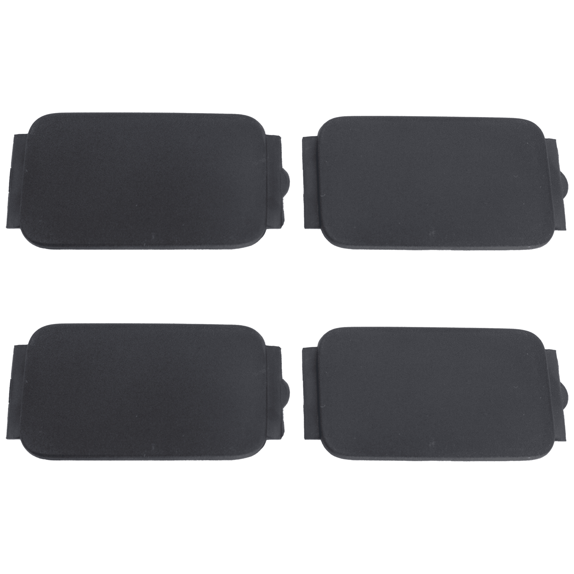 AM F 150-15-20 F SERIES SUPER DUTY 17-22 BED CAP RH AND LH Side Rail Top Plug Black Single Rear Wheels SKU SET RF58150011-2 Partslink FO1792105 OEM FL3Z99290D90AB