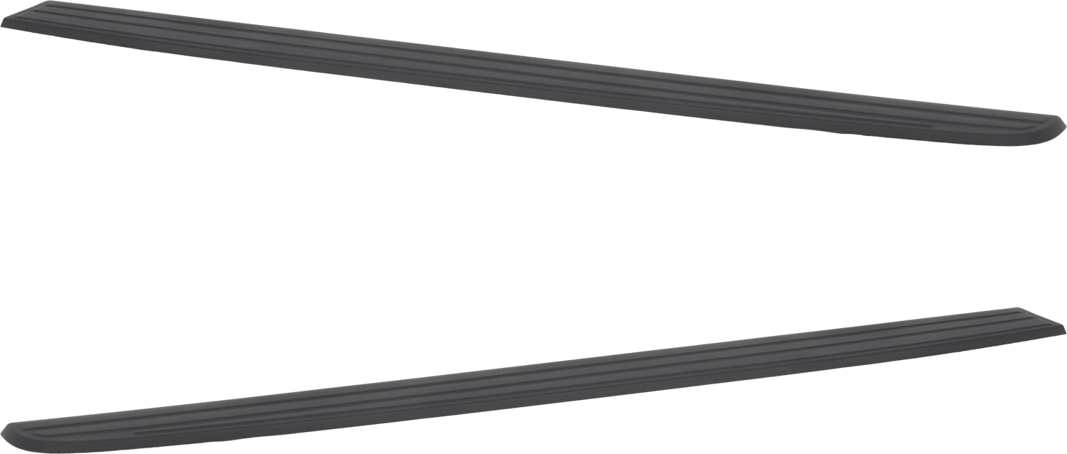 AM RANGER 19-23 BED RAIL RH AND LH Moulding Textured Black Crew Cab Pickup SKU SET RF58350001 Partslink FO1792110 FO1793110 OEM KB3Z26291A40A KB3Z26291A41A