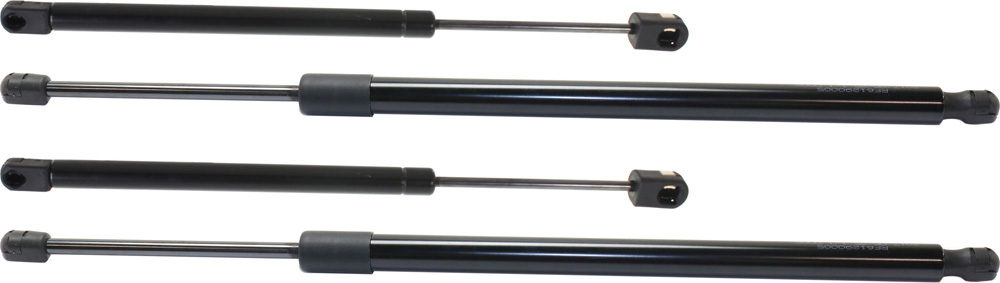 AM EXPEDITION 97-02 FRONT AND REAR LIFT SUPPORT RH AND LH Sport Utility SKU SET RF61290005-4 Partslink FO1237105 OEM F75Z78406A10AC F75Z78406A11AB