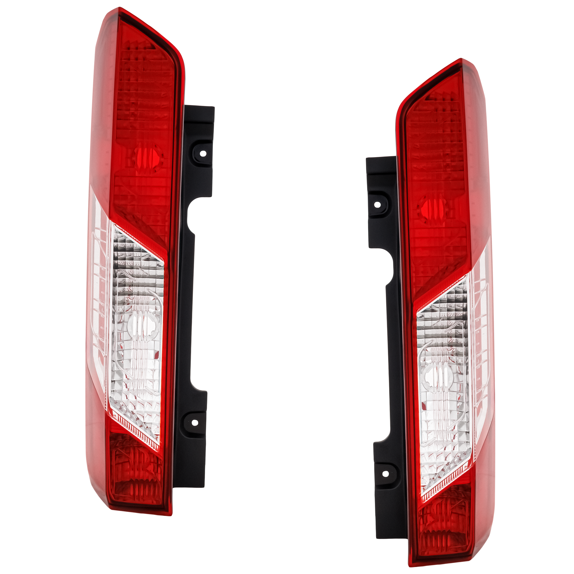 AM TRANSIT 15-24 TAIL LAMP RH AND LH Lens and Housing Halogen Dual Rear Wheels Cargo Passenger Van 20-21 Crew Van CAPA SKU SET RF73010071UQ OEM CK4Z13404J PFM CK4Z13405J PFM