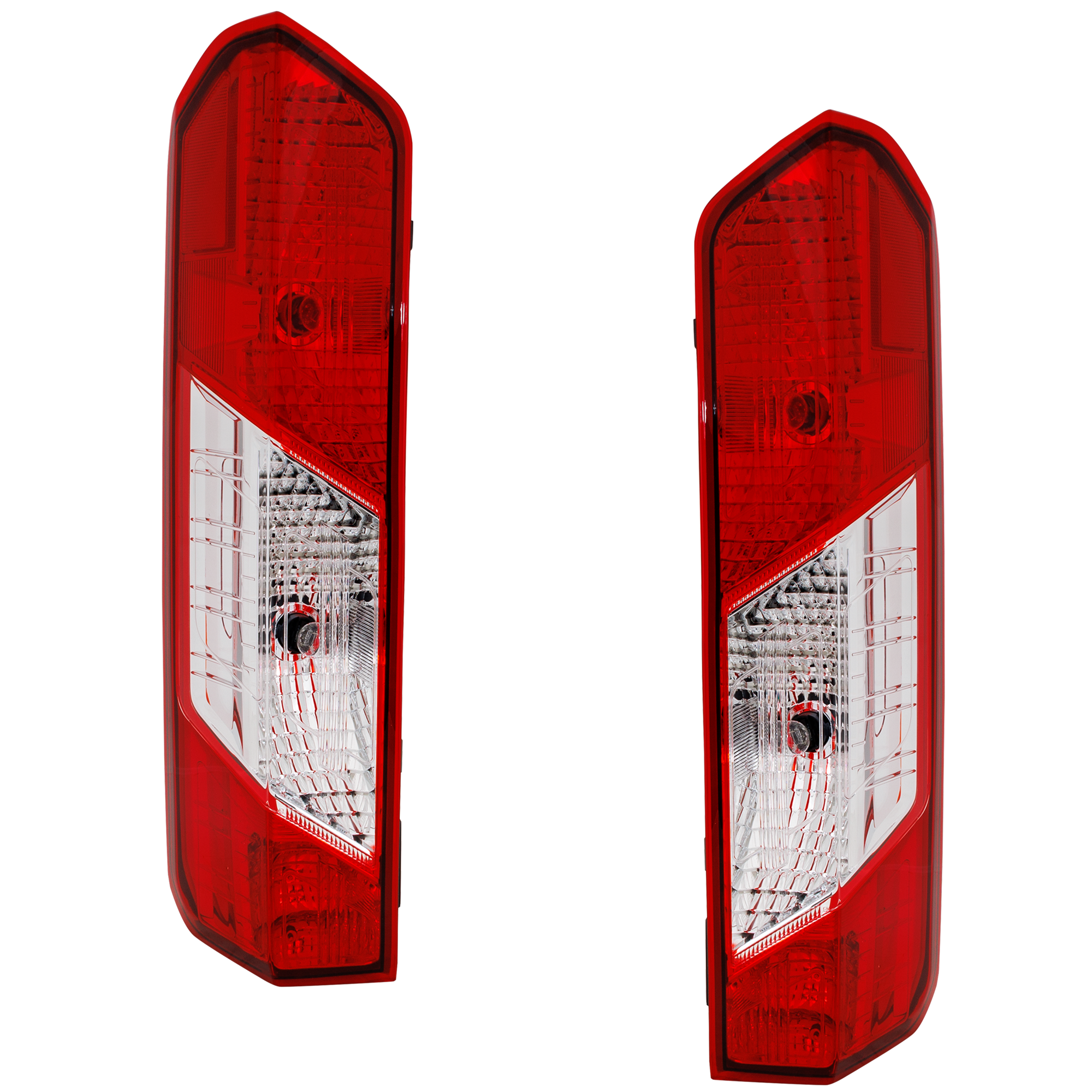 AM TRANSIT VAN 15-24 TAIL LAMP RH AND LH Assembly Single Rear Wheels From 8-7-14 Cargo Passenger Van 20-21 Crew Van SKU SET RF73010111 Partslink FO2800270 FO2801270 OEM CK4Z13404K CK4Z13405G