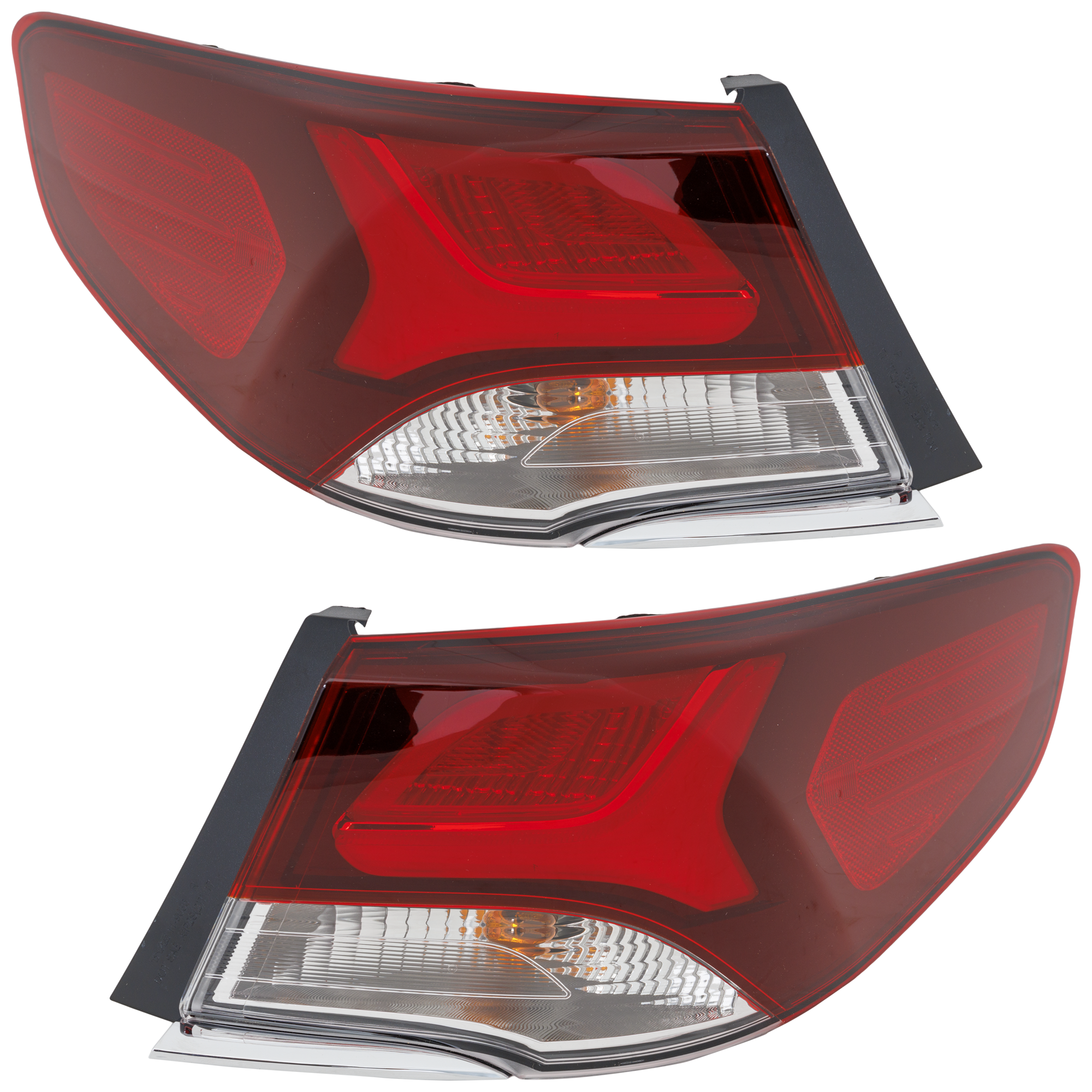 AM SONATA 18-19 TAIL LAMP RH AND LH Outer Assembly LED Exc. Hybrid Model SKU SET RF73010163A Partslink HY2805154 HY2804154 OEM 92402C2600-92401C2600