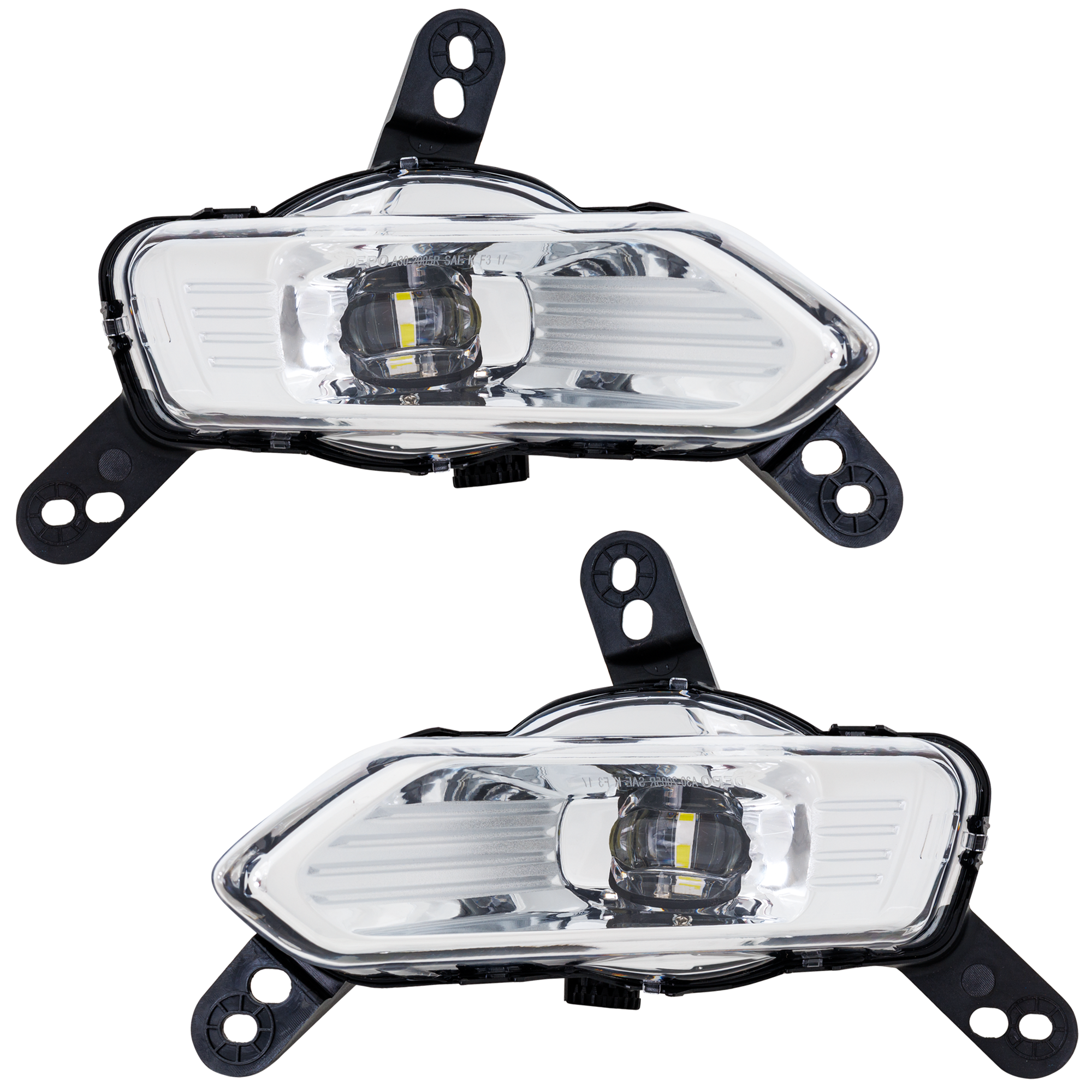 AM EXPEDITION 18-21 FRONT FOG LAMP RH AND LH Assembly LED CAPA SKU SET RF73010167UQ Partslink FO2593249C FO2592249C OEM GT4Z15200C GT4Z15201A