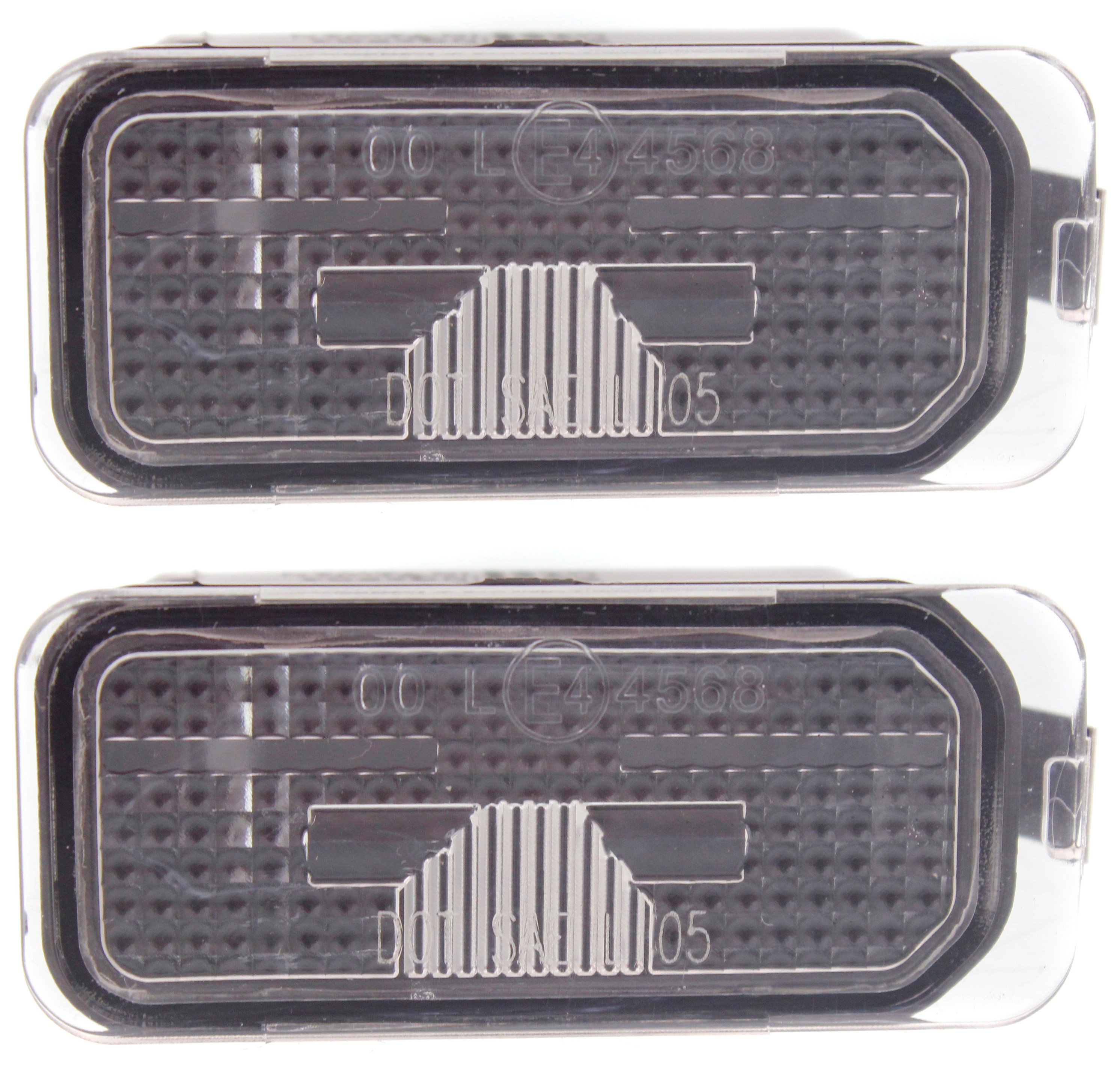 AM C MAX 13-18 TRANSIT CONNECT 14-22 REAR LICENSE PLATE LAMP Lens and Housing SKU SET RF73290001-2 Partslink FO2875100 OEM 6M2Z13550A