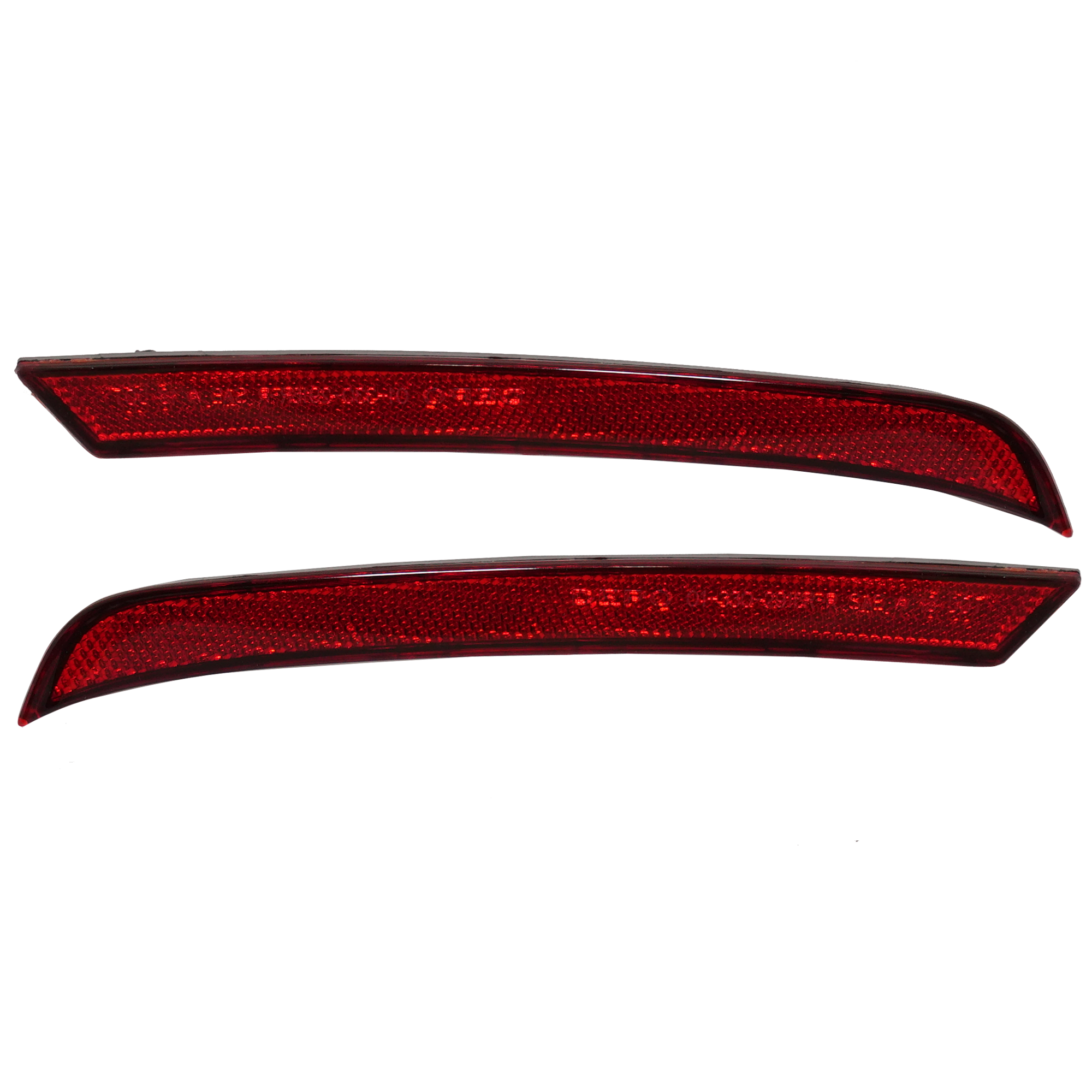 AM EDGE 19-24 REAR BUMPER REFLECTOR RH AND LH SKU SET RF73530001 Partslink FO1185118 FO1184118 OEM KT4Z15A448B KT4Z15A449B