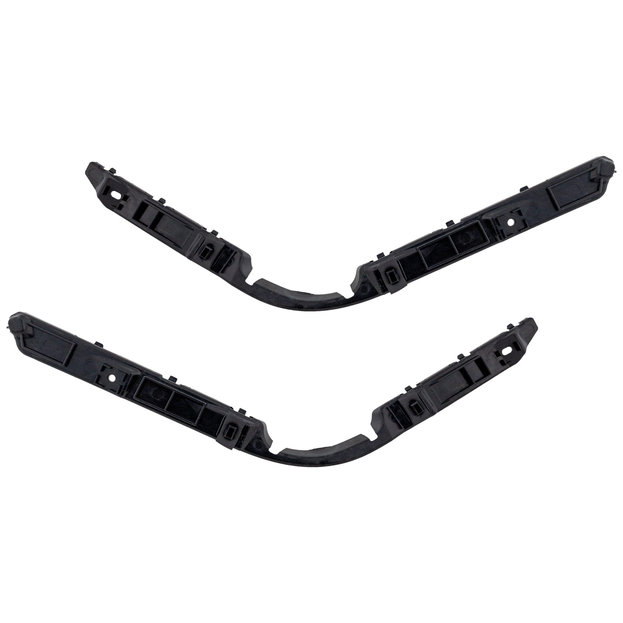 AM MUSTANG 10-14 REAR BUMPER BRACKET RH AND LH Side Cover Reinforcement SKU SET RF76260001 Partslink FO1143114 FO1142114 OEM AR3Z17D942D DR3Z17D943A