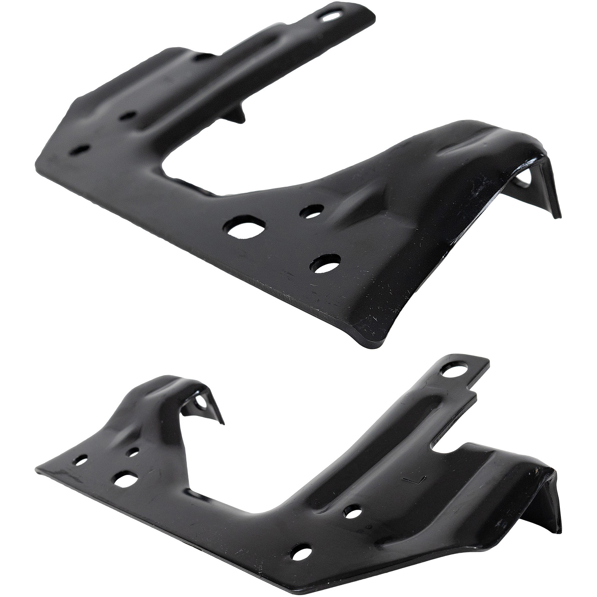 AM F 150-17-20 REAR BUMPER BRACKET RH AND LH Steel Raptor Model SKU SET RF76260005 Partslink FO1166205 FO1167205 OEM HL3Z17787A HL3Z17788A