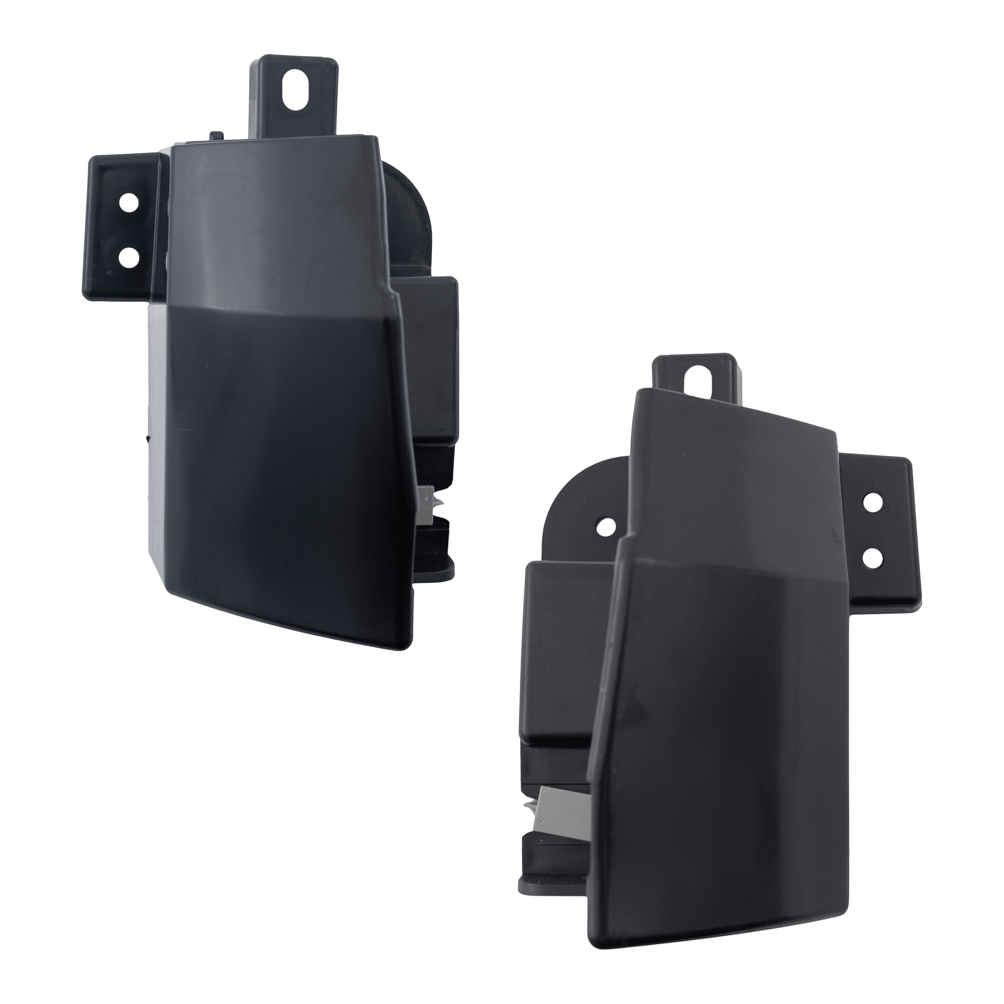 AM EXPLORER POLICE INTERCEPTOR UTILITY 16-19 REAR BUMPER BRACKET RH AND LH Side Cover Bracket SKU SET RF76260051 Partslink FO1142141 FO1143141 OEM FB5Z17D942C FB5Z17D943C
