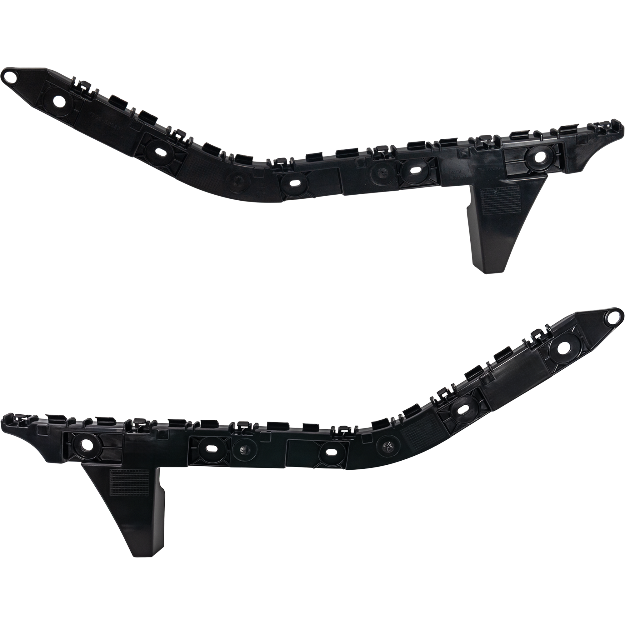 AM MUSTANG 18-23 REAR BUMPER BRACKET RH AND LH Side Cover Bracket SKU SET RF76260061 Partslink FO1162122 FO1163122 OEM JR3Z17D942A JR3Z17D943A