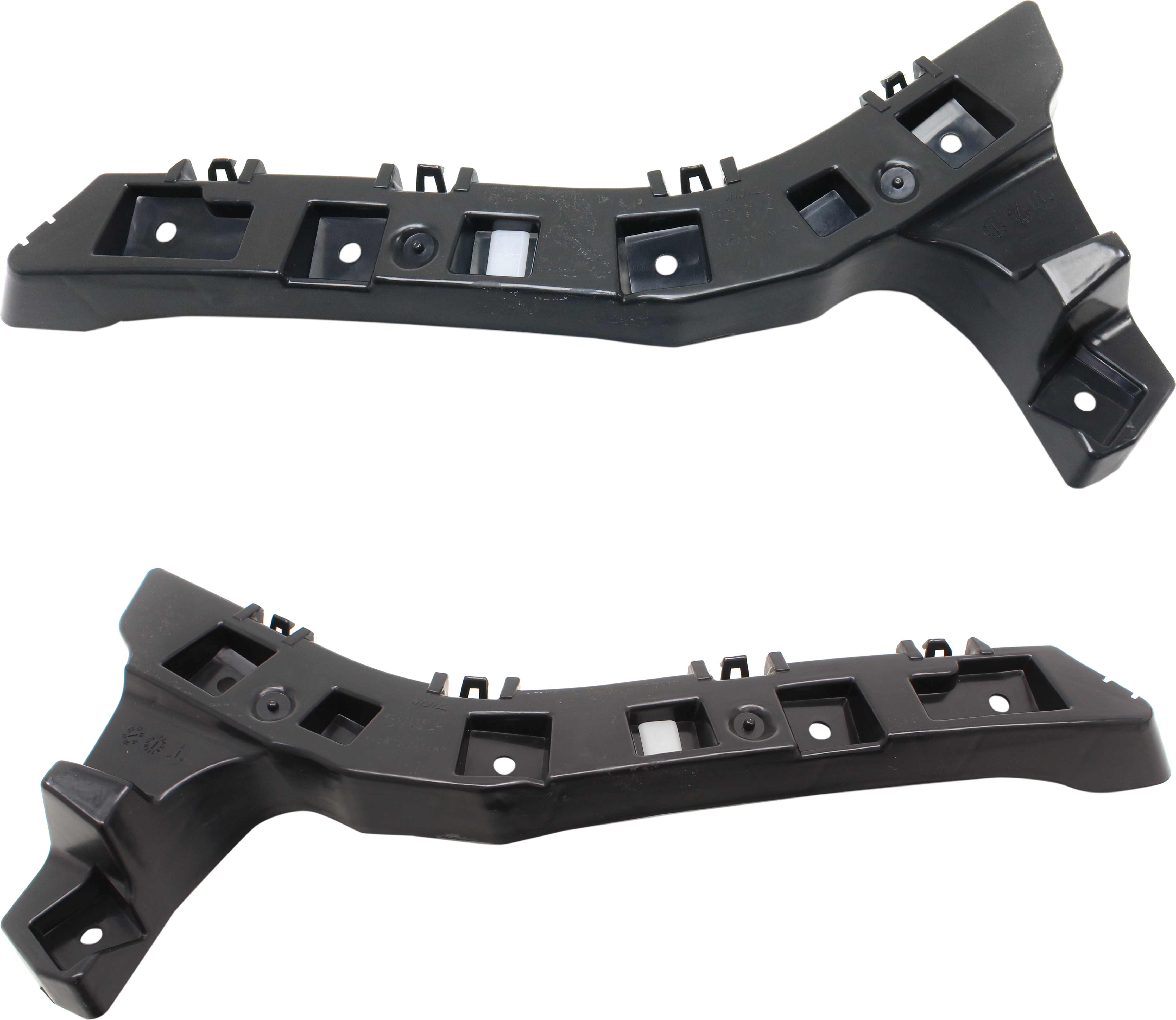AM FUSION 13-18 REAR BUMPER BRACKET RH AND LH Upper Hermosillo Plant SKU SET RF76270003 Partslink FO1143123 FO1142123 OEM DS7Z17787B DS7Z17788B