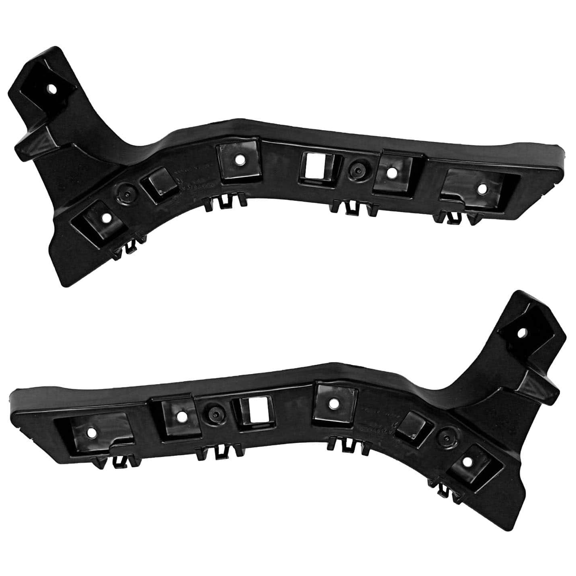 AM FUSION POLICE RESPONDER HYBRID 19-20 REAR BUMPER BRACKET RH AND LH Upper CAPA SKU SET RF76270017Q Partslink FO1143128C FO1142128C OEM KS7Z17787A KS7Z17788A