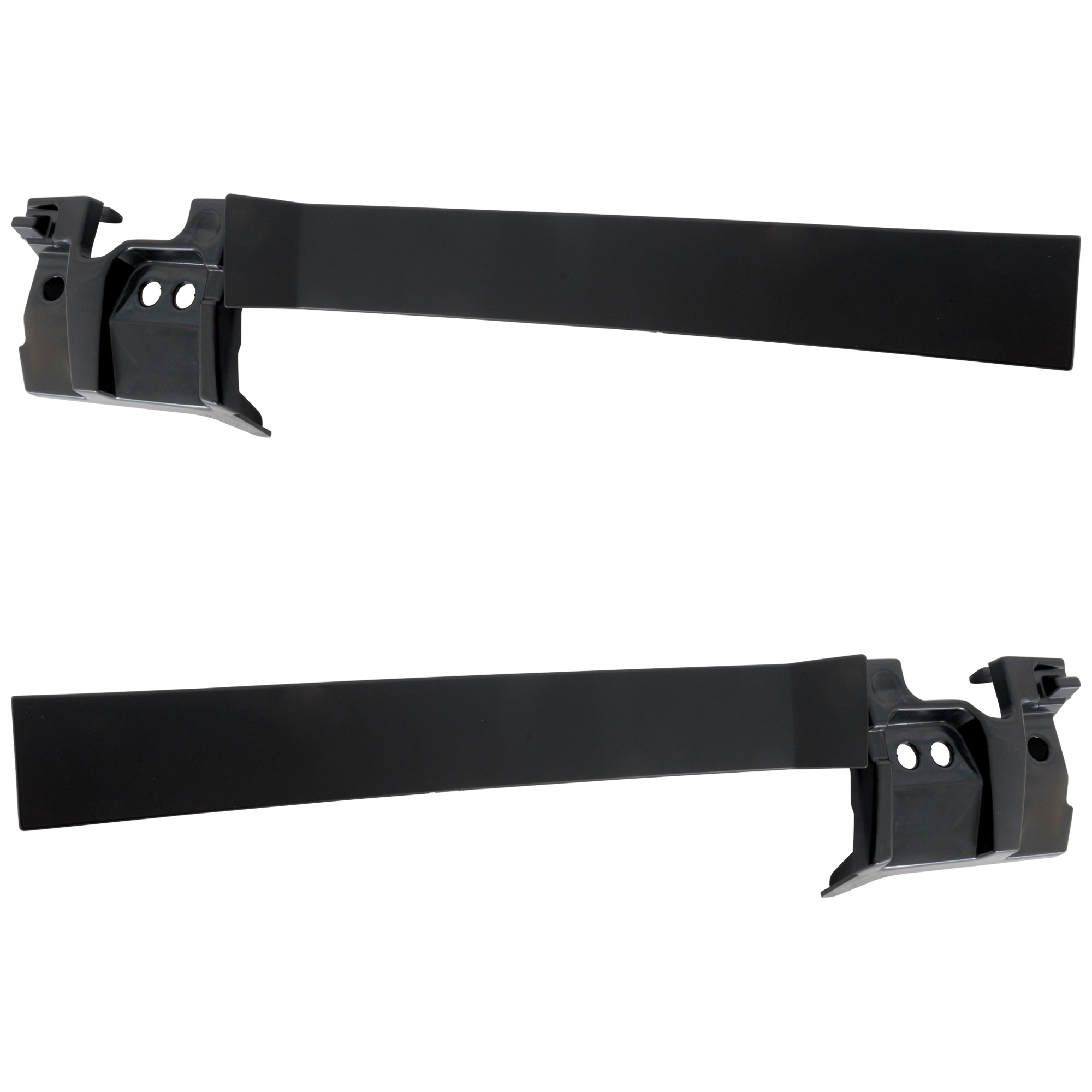 AM BRONCO 21-25 REAR BUMPER MOLDING RH AND LH Upper Extension CAPA SKU SET RF76350013Q Partslink FO1143143C FO1142143C OEM M2DZ17810BAPTM M2DZ17811BAPTM
