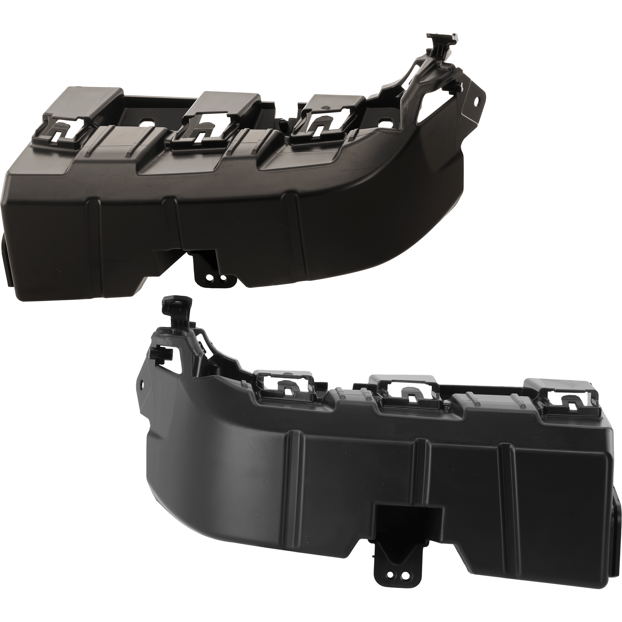 AM MUSTANG 18-23 REAR BUMPER FILLER RH AND LH Black Convertible Coupe Excludes Shelby GT350 Shelby GT350R Shelby GT500 Models SKU SET RF76530001 Partslink FO1182110 FO1183110 OEM JR3Z17C947A JR3Z17E855A