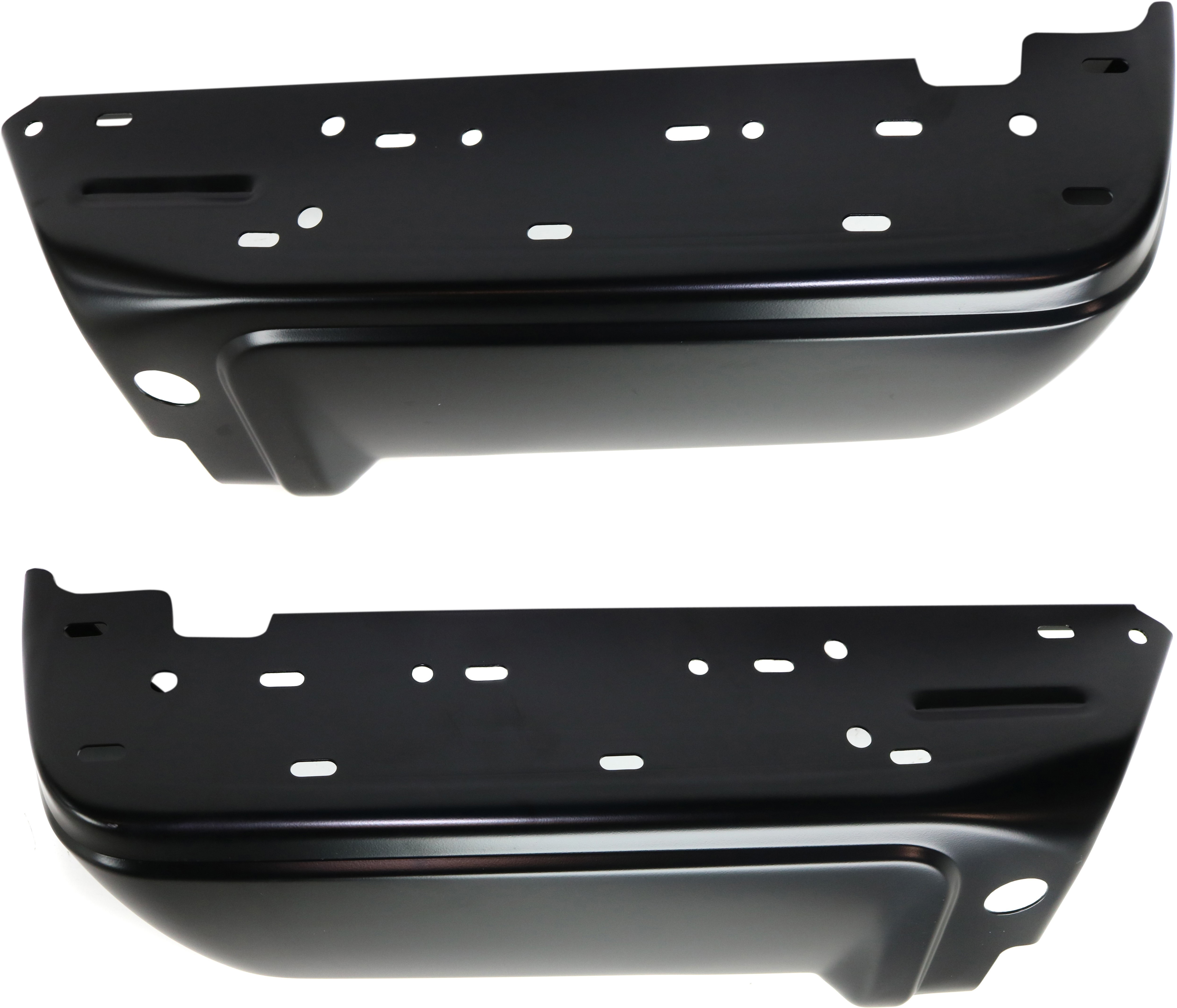 AM F SERIES SUPER DUTY 08-16 STEP BUMPER FACE BAR ONLY w o Pad w Pad Provision w o Mounting Bracket RH AND LH SKU SET RF82590003 Partslink FO1105124 FO1104124 OEM 9C3Z17906APTM PFM