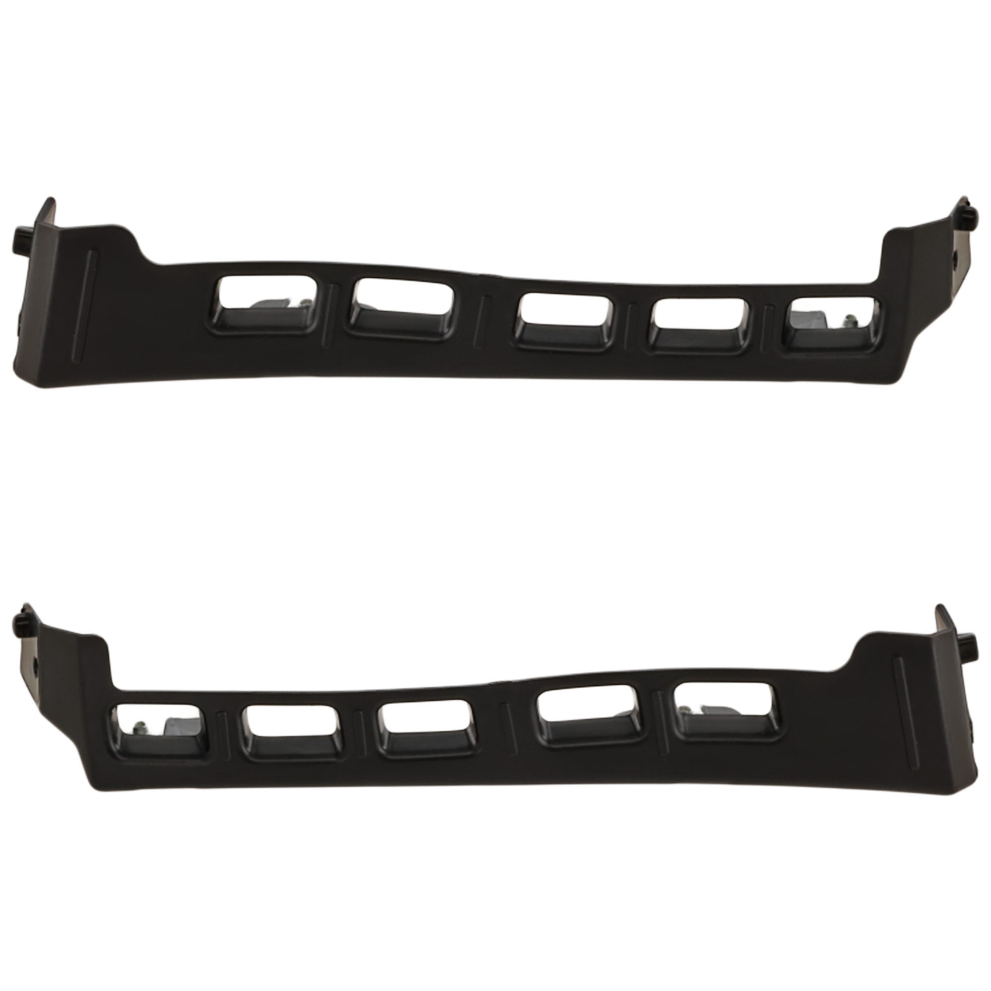 AM TERRAIN 18-23 FRONT BUMPER SUPPORT RH AND LH Cover Reinforcement Plastic w Steel Clip SKU SET RG01250003 Partslink GM1042145 GM1043145 OEM 84418637-84418638