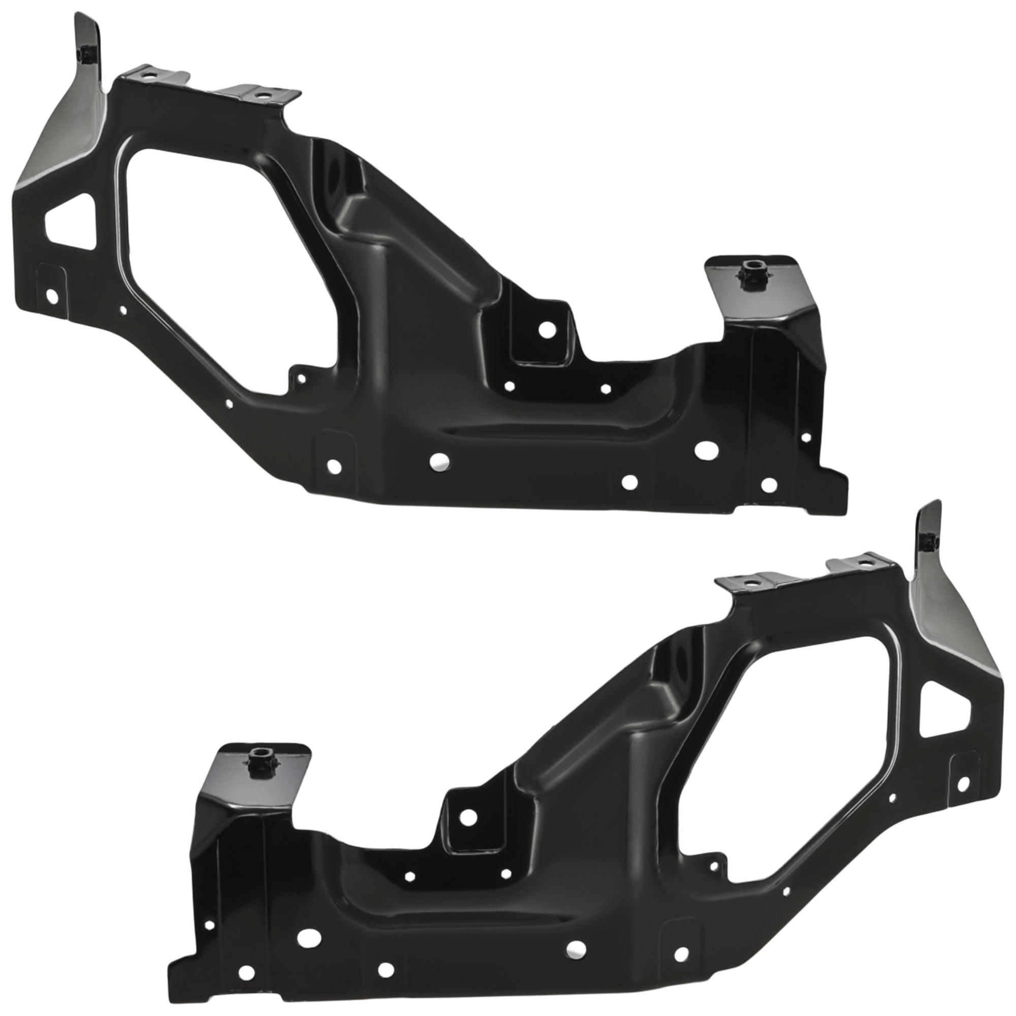 AM SIERRA 1500-19-21 SIERRA 1500 LIMITED 19-22 FRONT BUMPER BRACKET RH AND LH Outer Impact Bar Bracket CAPA SKU SET RG01310017Q Partslink GM1066211C GM1067211C OEM 84539974-84539975