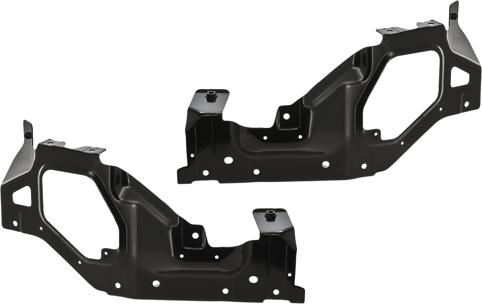 AM SIERRA 1500-19-21 SIERRA 1500 LIMITED 19-22 FRONT BUMPER BRACKET RH AND LH Outer Impact Bar Bracket SKU SET RG01310017 Partslink GM1066211 GM1067211 OEM 84539974-84539975