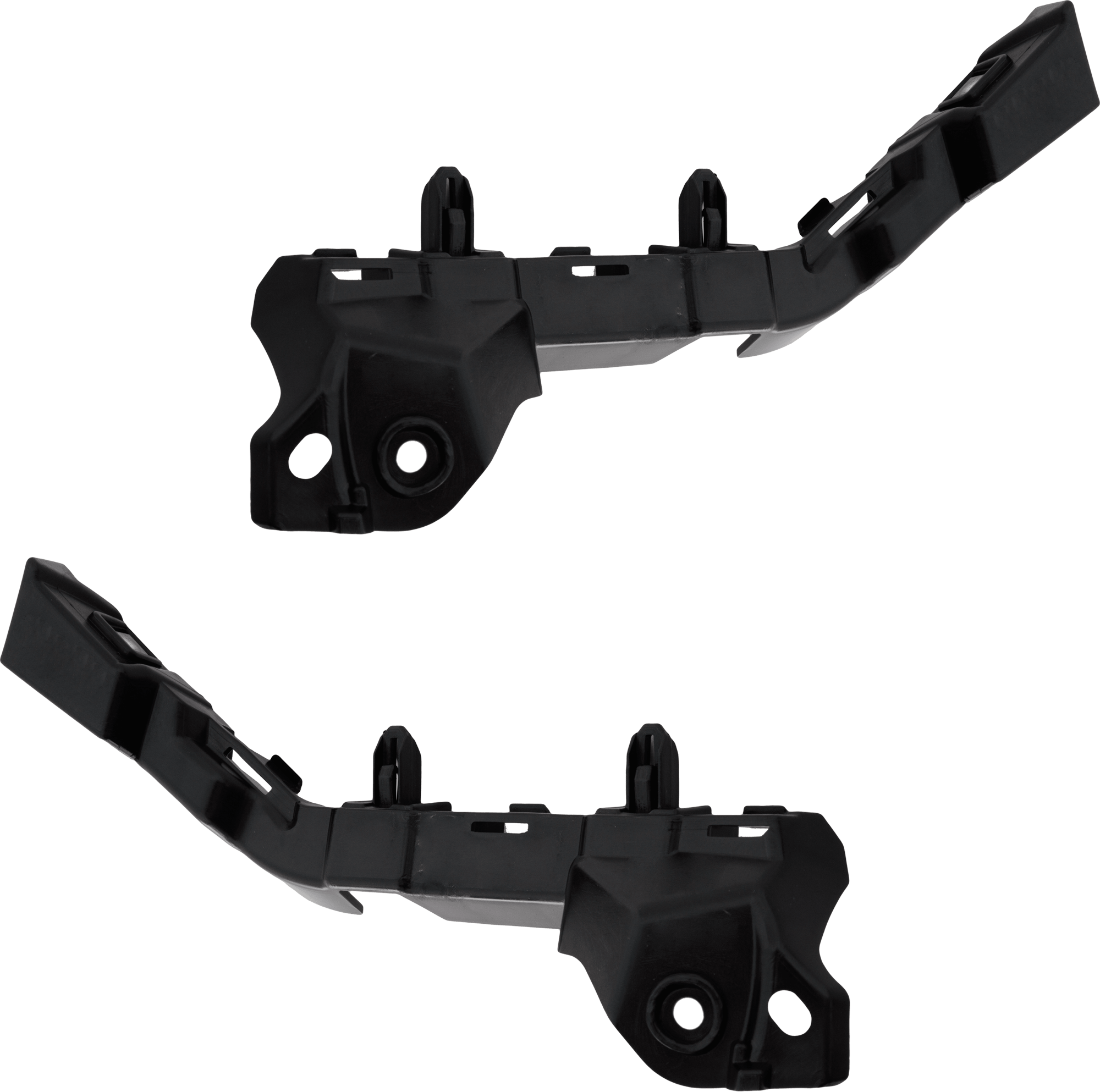 AM ACADIA 17-19 FRONT BUMPER BRACKET RH AND LH Side Mounting Guide Plastic SKU SET RG01310041 Partslink GM1042154 GM1043154 OEM 84240586-84240587