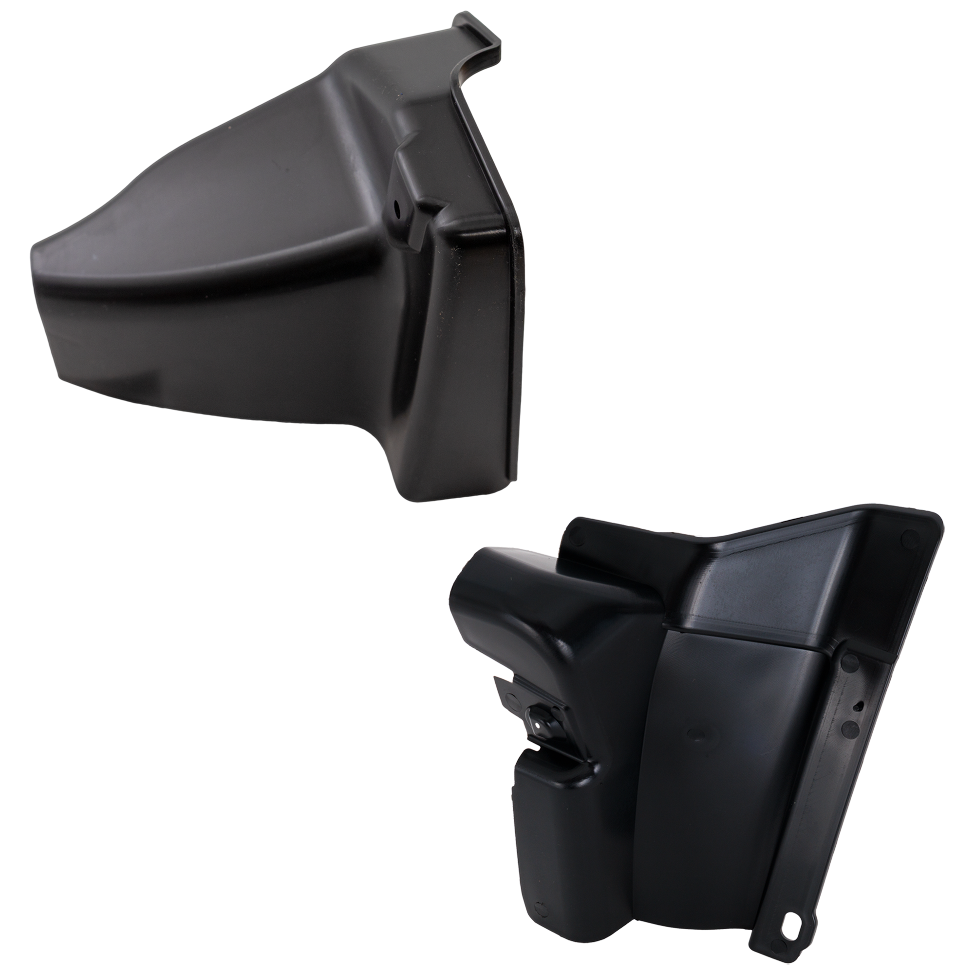 AM SIERRA 2500 HD 3500 HD 15-19 FRONT VALANCE Upper and Lower Air Deflector Textured Set of 2 SKU SET RG01760001 B