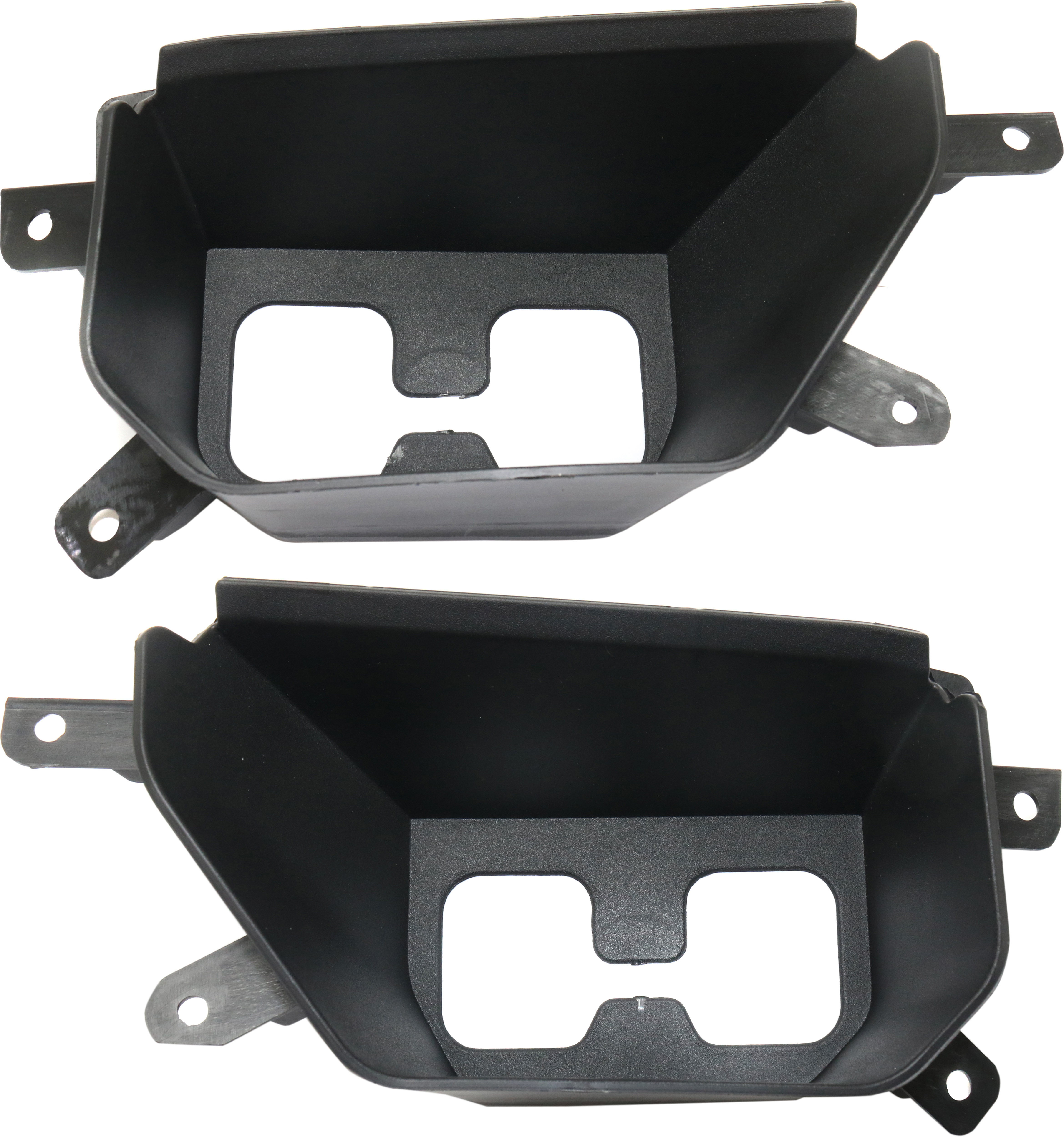 AM SIERRA 1500-16-18 SIERRA 1500 LIMITED 19-19 FRONT BUMPER FILLER RH AND LH Opening Cover w Tow Hook Holes SKU SET RG04050001 Partslink GM1039192 GM1038192 OEM 23243485-23243484