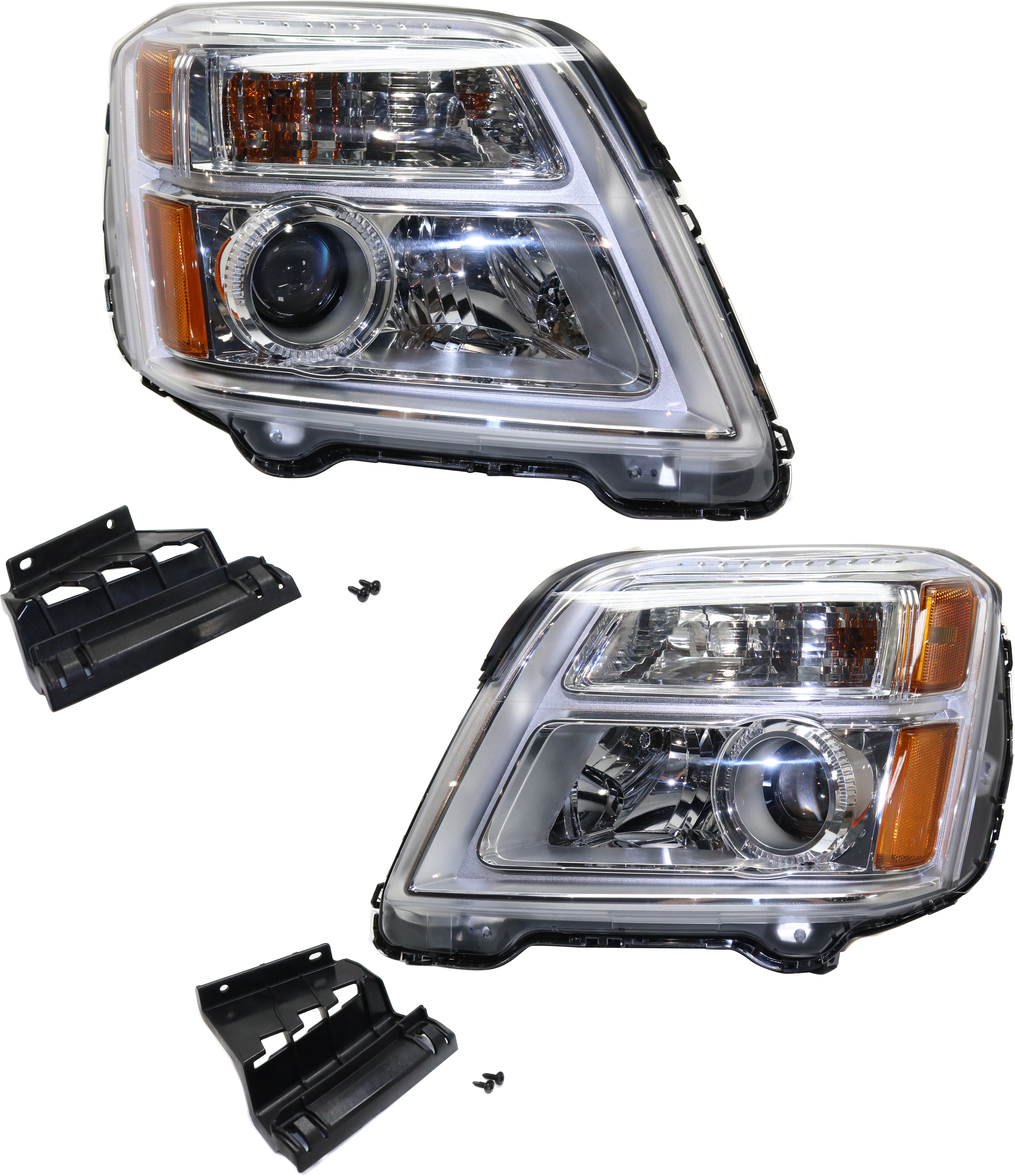AM TERRAIN 16-17 HEAD LAMP RH AND LH Assembly Exc. Denali Model SKU SET RG10010001 Partslink GM2503435 GM2502435 OEM 84791981-84064627-84791980-840