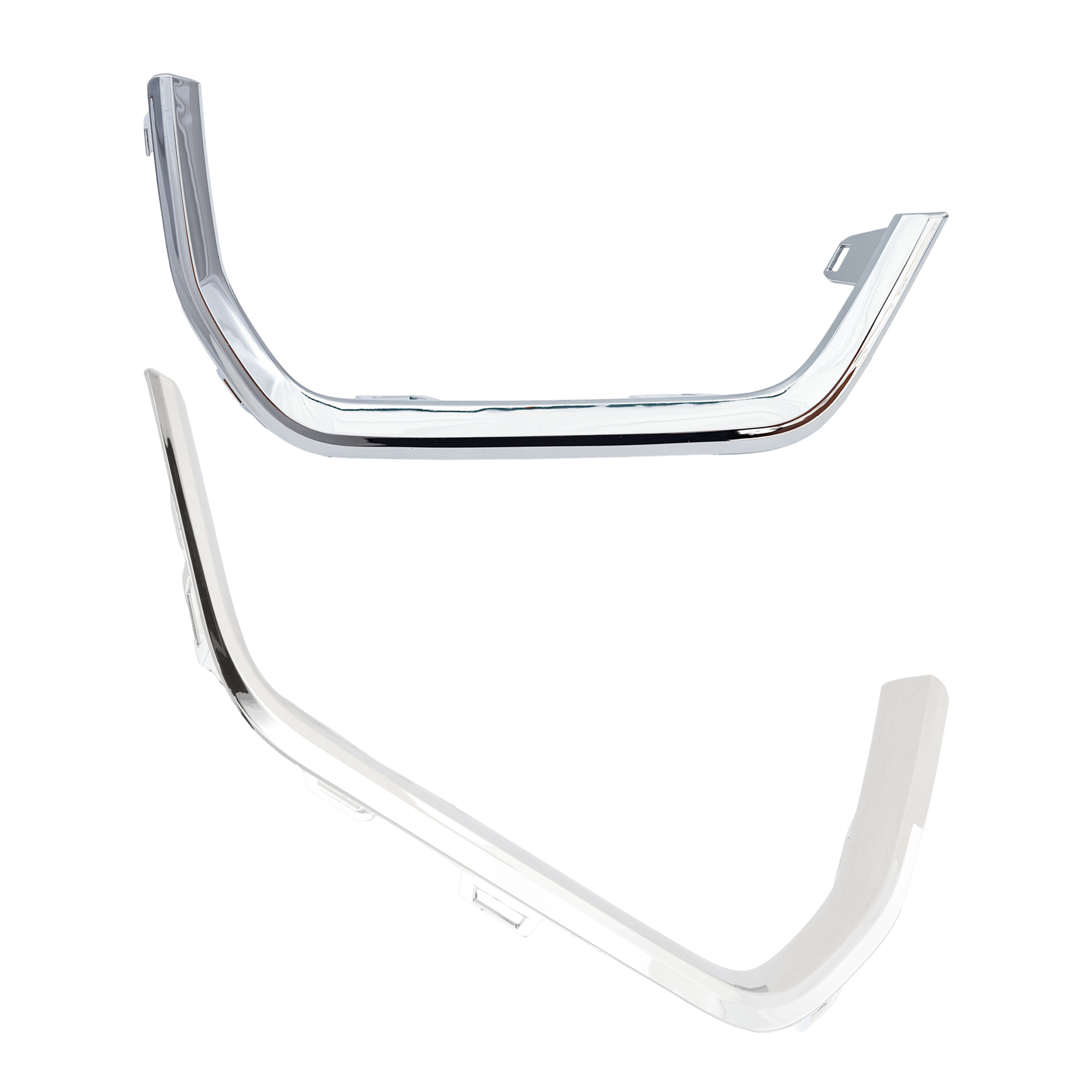 AM TERRAIN 22-24 FOG LAMP MOLDING RH AND LH Outer Chrome SLE Model SKU SET RG10810007 Partslink GM1046142 GM1047142 OEM 85538437-85538438