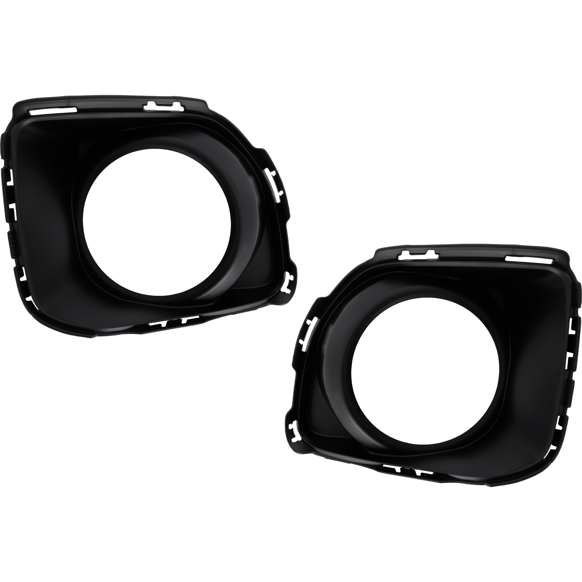 AM CANYON 17-20 FOG LAMP MOLDING RH AND LH Textured Black Bezel Plastic Denali Model SKU SET RG10810027 Partslink GM1038253 GM1039253 OEM 23248067-23248068