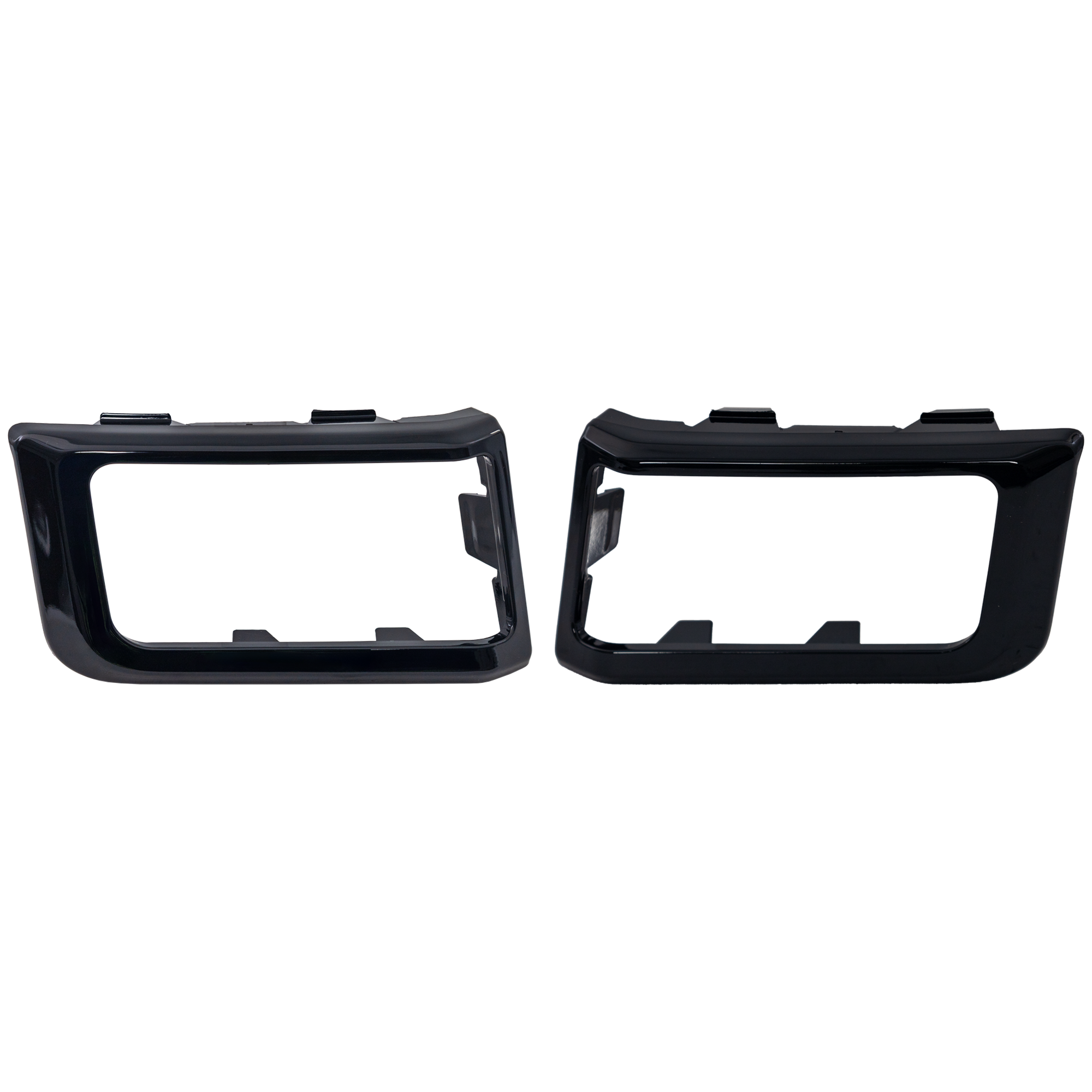 AM SIERRA 1500-22-23 FOG LAMP MOLDING RH AND LH Black Exc. Pro SLE Models SKU SET RG10810031 Partslink GM1038291 GM1039291 OEM 84878757-84878758