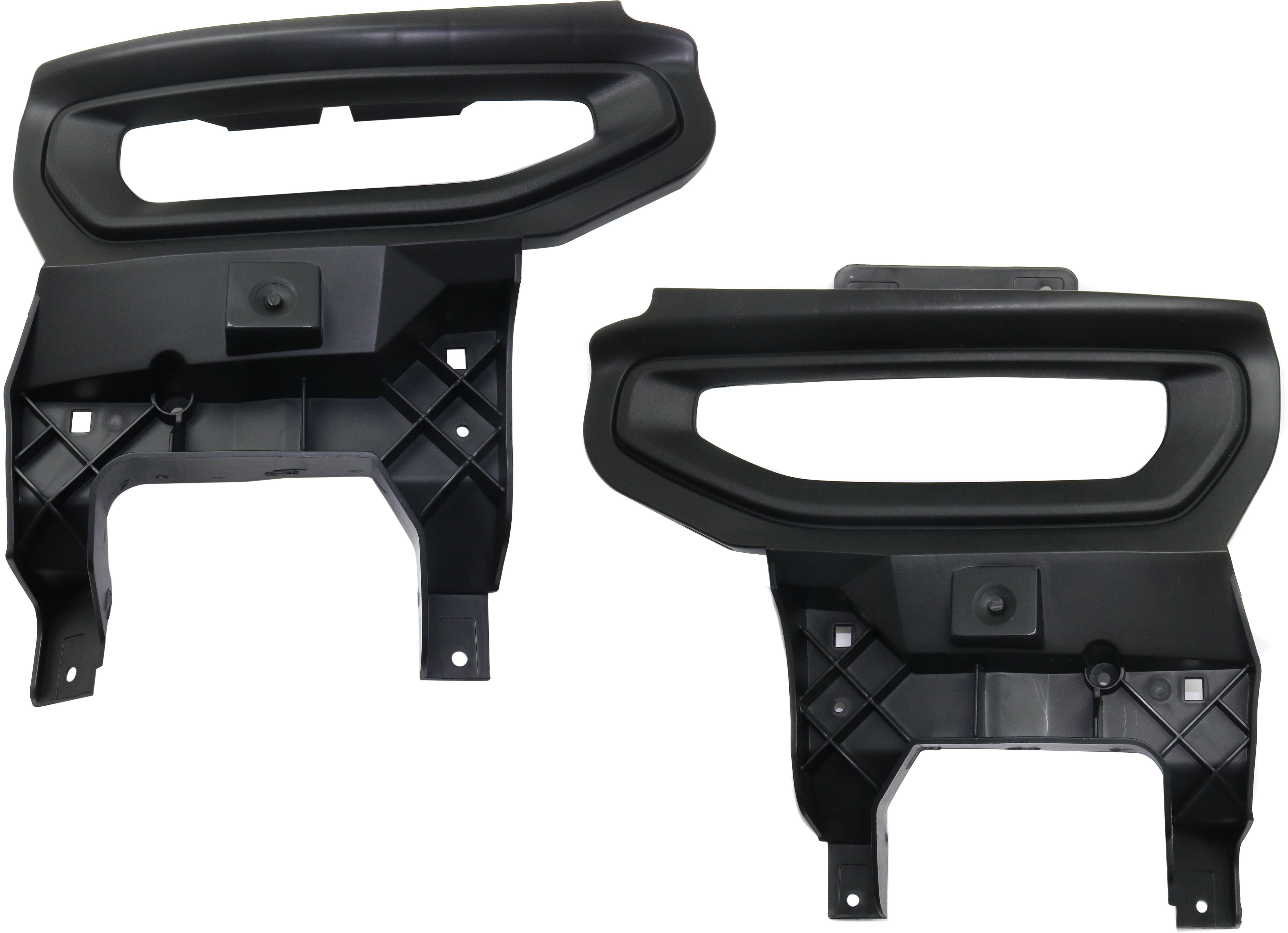 AM SIERRA 1500-16-18 FRONT FOG LAMP MOLDING RH AND LH Textured Black Includes 19-1500 Limited SKU SET RG10820003 Partslink GM1039219 GM1038219 OEM 23243489-23243488