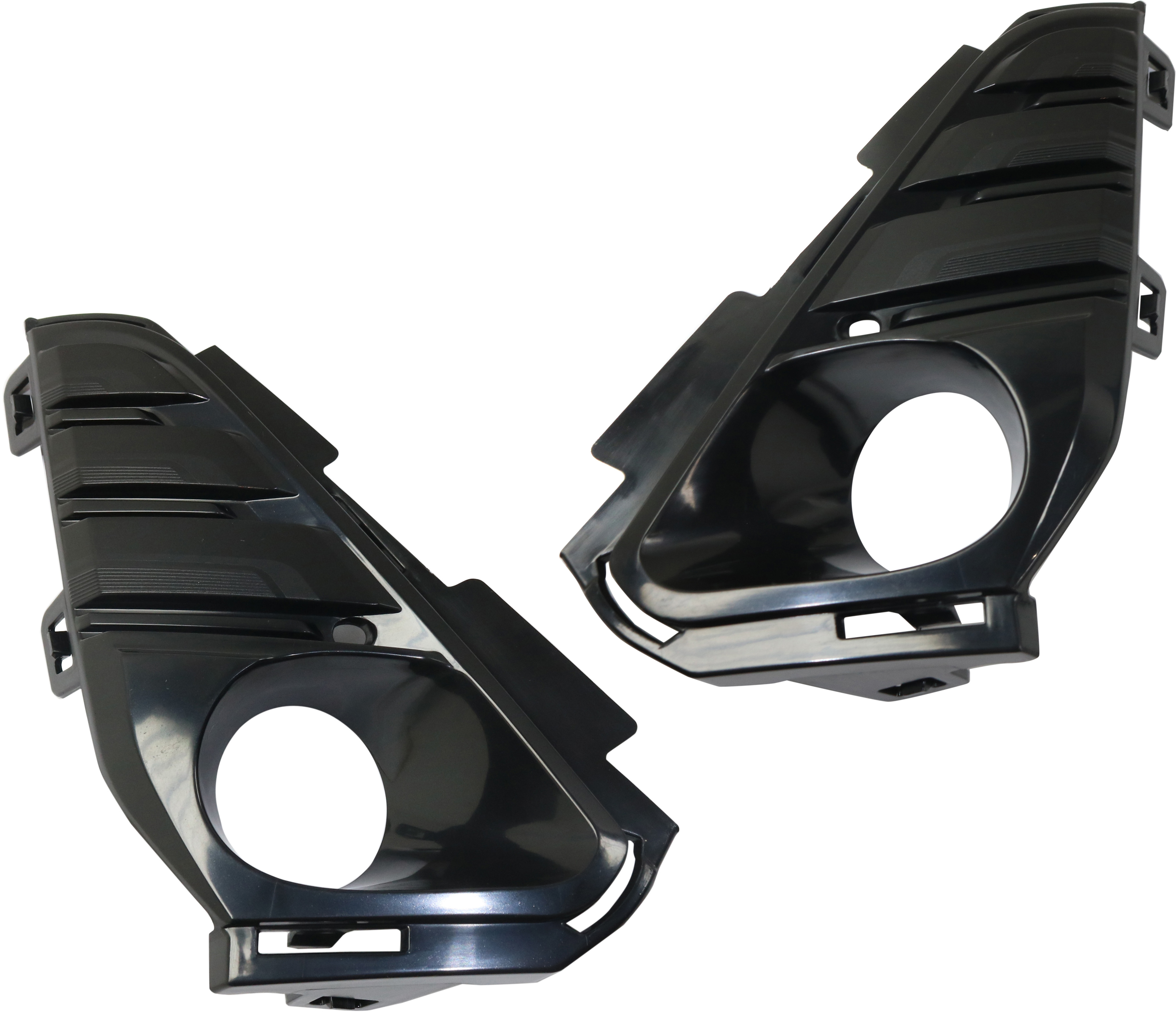 AM TERRAIN 18-21 FRONT FOG LAMP MOLDING RH AND LH Primed SKU SET RG10820007 Partslink GM1039212 GM1038212 OEM 23196308-23196307