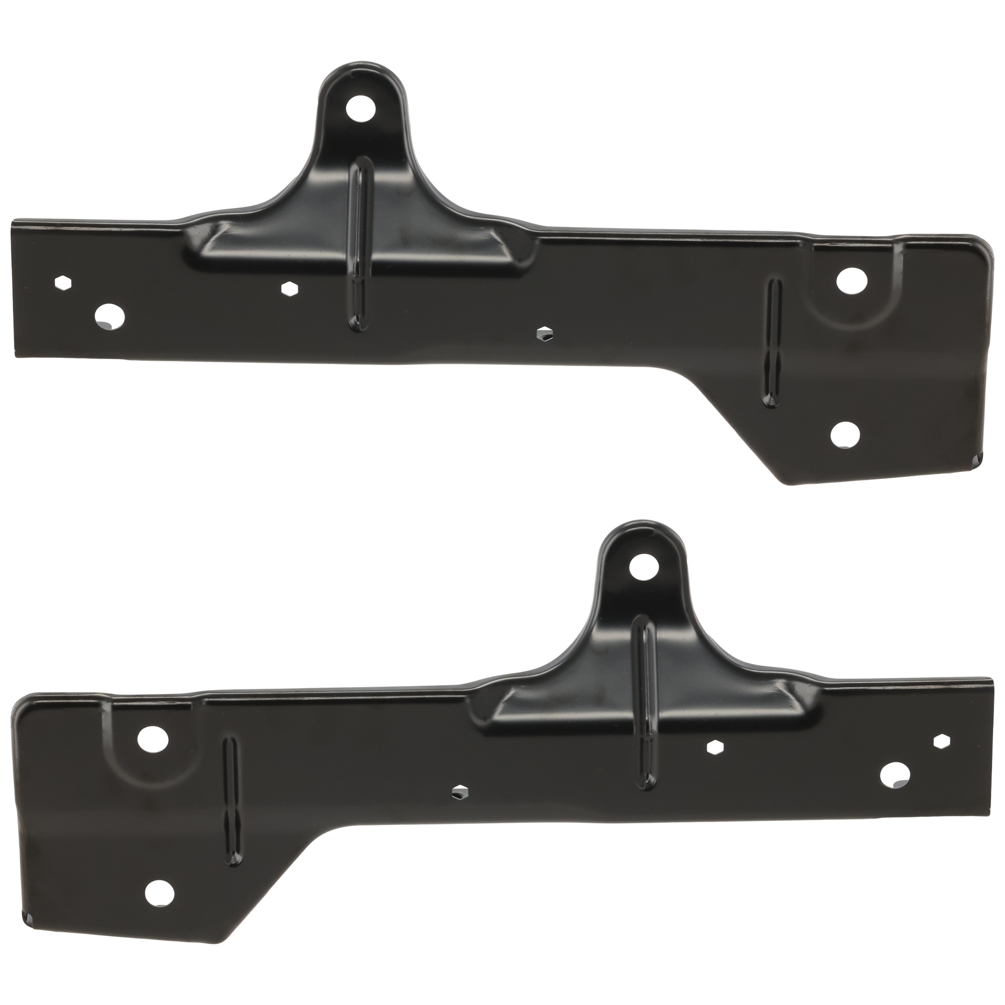 AM SIERRA 1500-19-22 SIERRA LIMITED 22-22 HEAD LAMP BRACKET RH AND LH Black SKU SET RG10980001 Partslink GM2508130 GM2509130 OEM 84464088-84464089