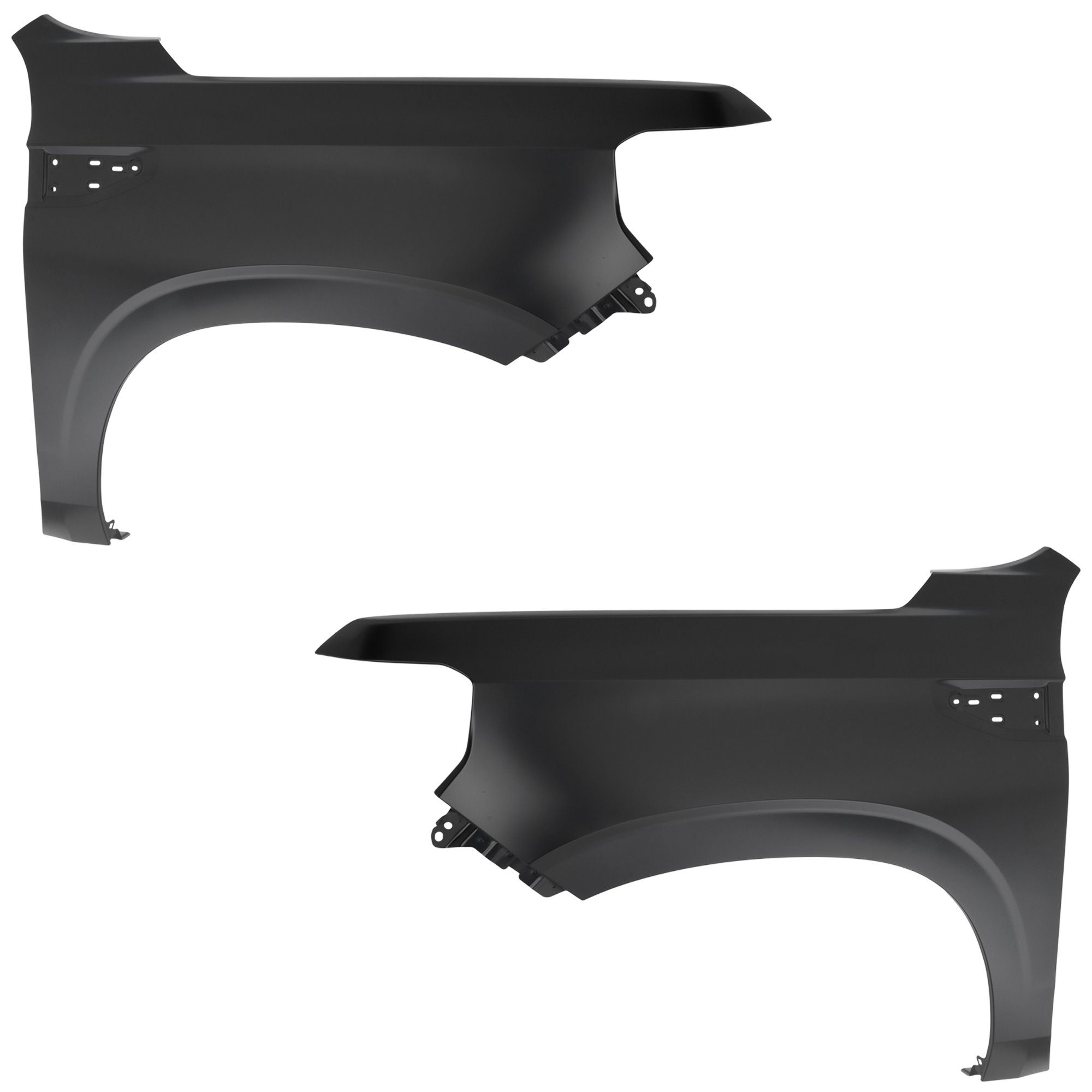 AM YUKON YUKON XL 21-24 FRONT FENDER RH AND LH Primed Steel w o Lamp Hole SKU SET RG22010013 Partslink GM1240422 GM1241422 OEM 84384208-84384209