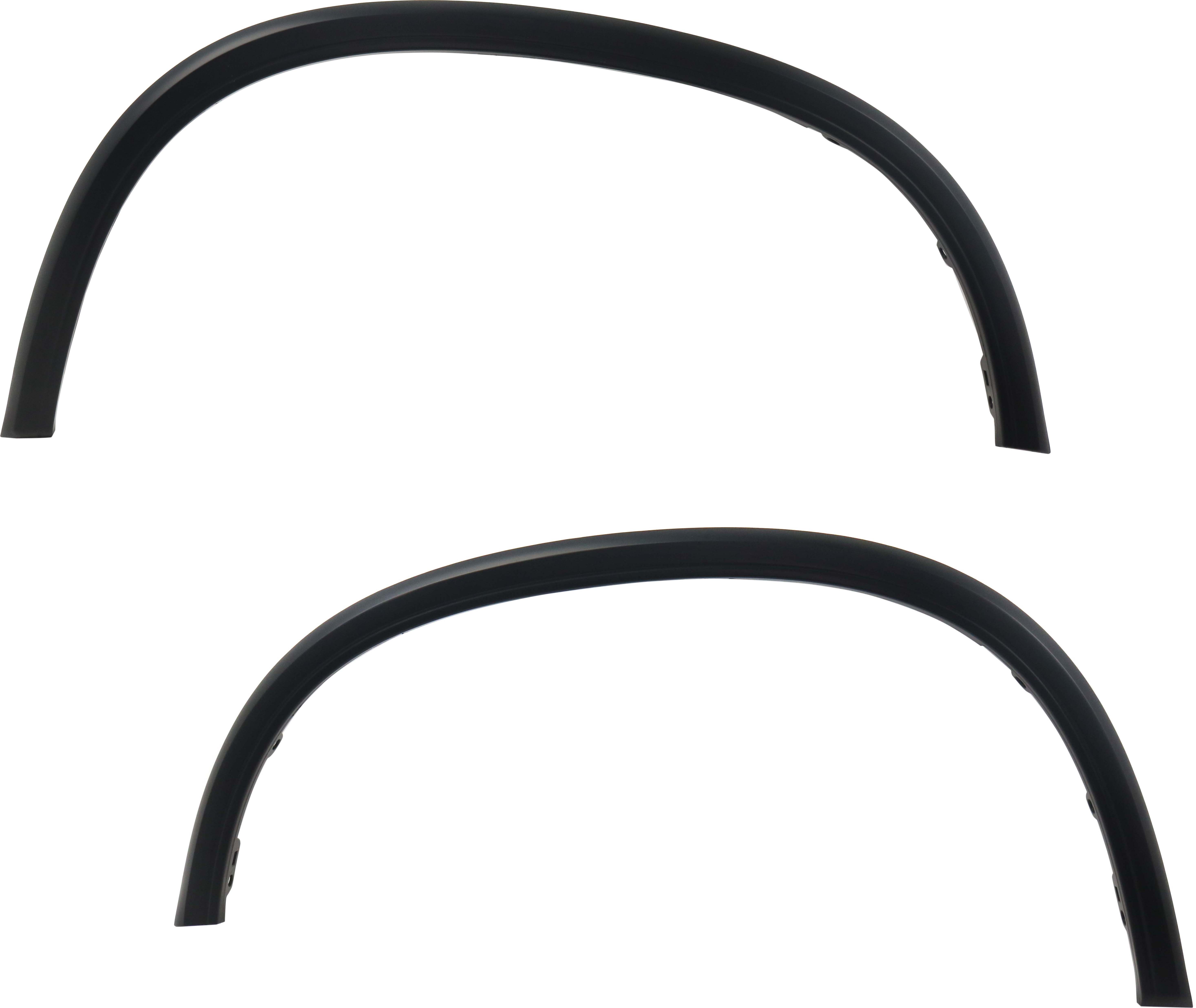 AM ACADIA 11-12 FRONT WHEEL OPENING MOLDING RH AND LH Painted Black SKU SET RG22130003 Partslink GM1290248 GM1291248 OEM 20787752-20787753
