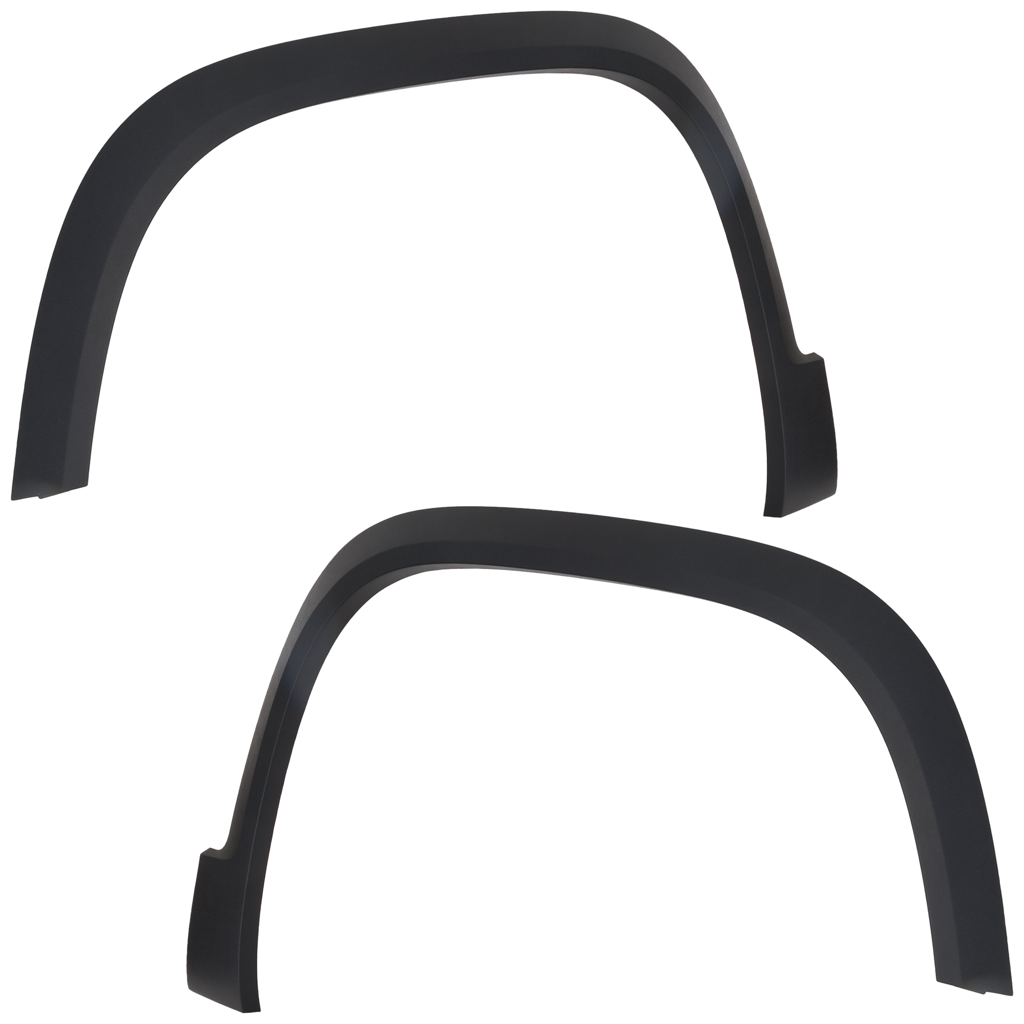 AM ACADIA 17-23 FRONT WHEEL OPENING MOLDING RH AND LH OE Style Textured Black SKU SET RG22130013 Partslink GM1291258 GM1290258 OEM 84446090-84446089