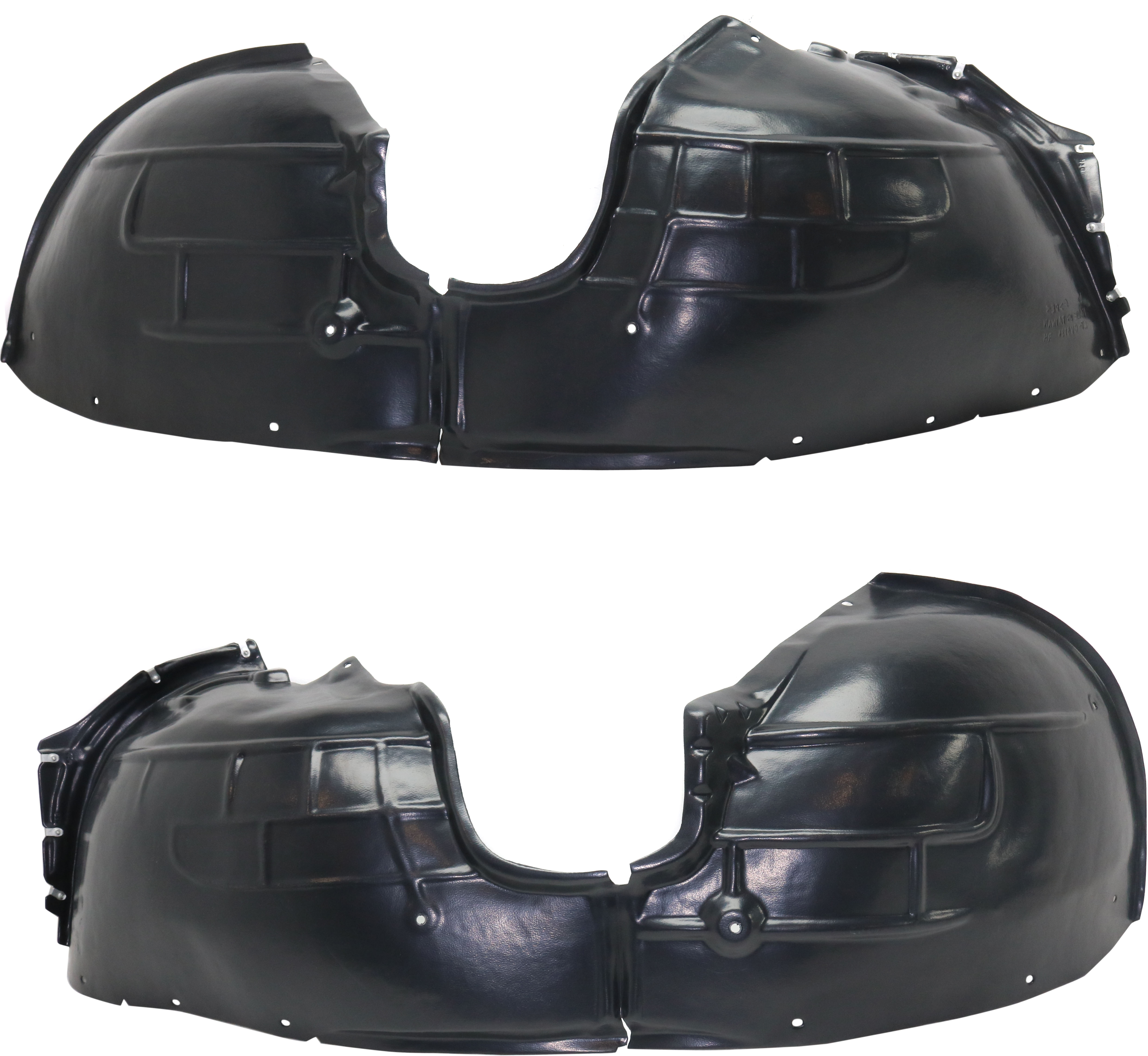 AM TERRAIN 18-24 FRONT FENDER LINER RH AND LH Vacuum Form Set of 2 SKU SET RG22210003 Partslink GM1248282 GM1249282 OEM 23462425 PFM 23462426 PFM
